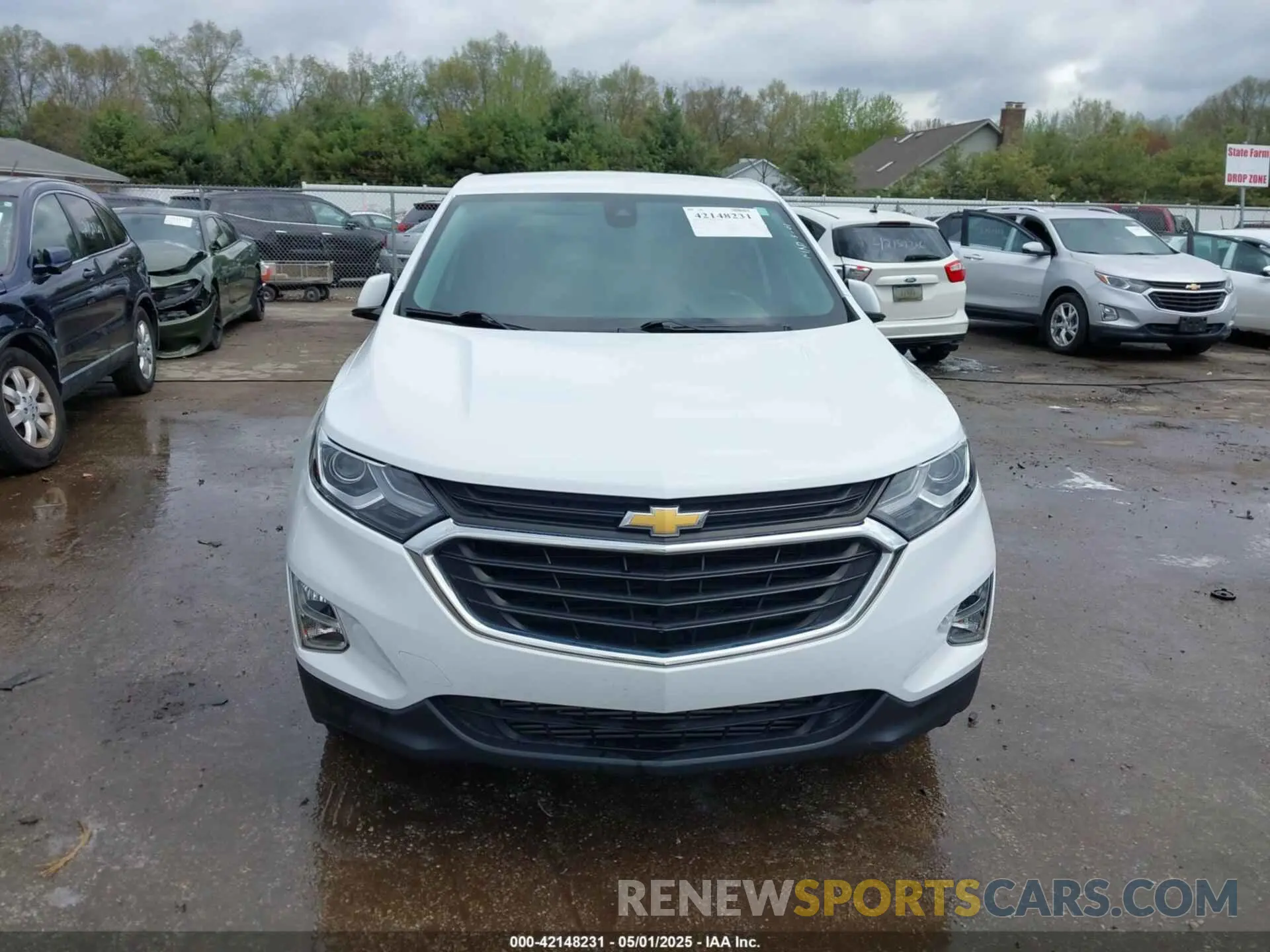 13 Photograph of a damaged car 3GNAXUEV4MS125780 CHEVROLET EQUINOX 2021