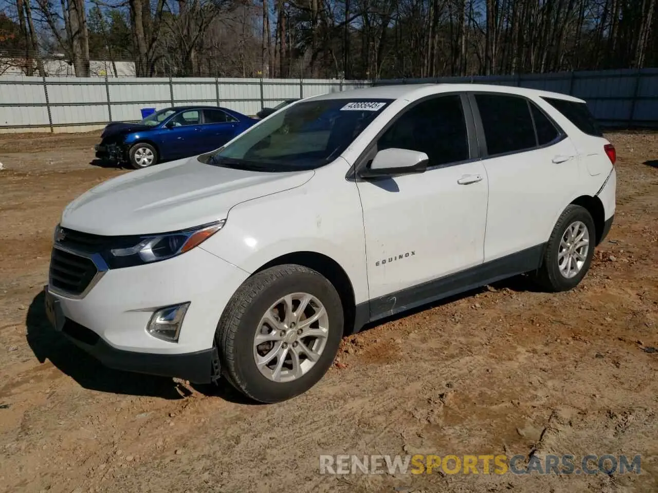 1 Photograph of a damaged car 3GNAXUEV4MS152560 CHEVROLET EQUINOX 2021
