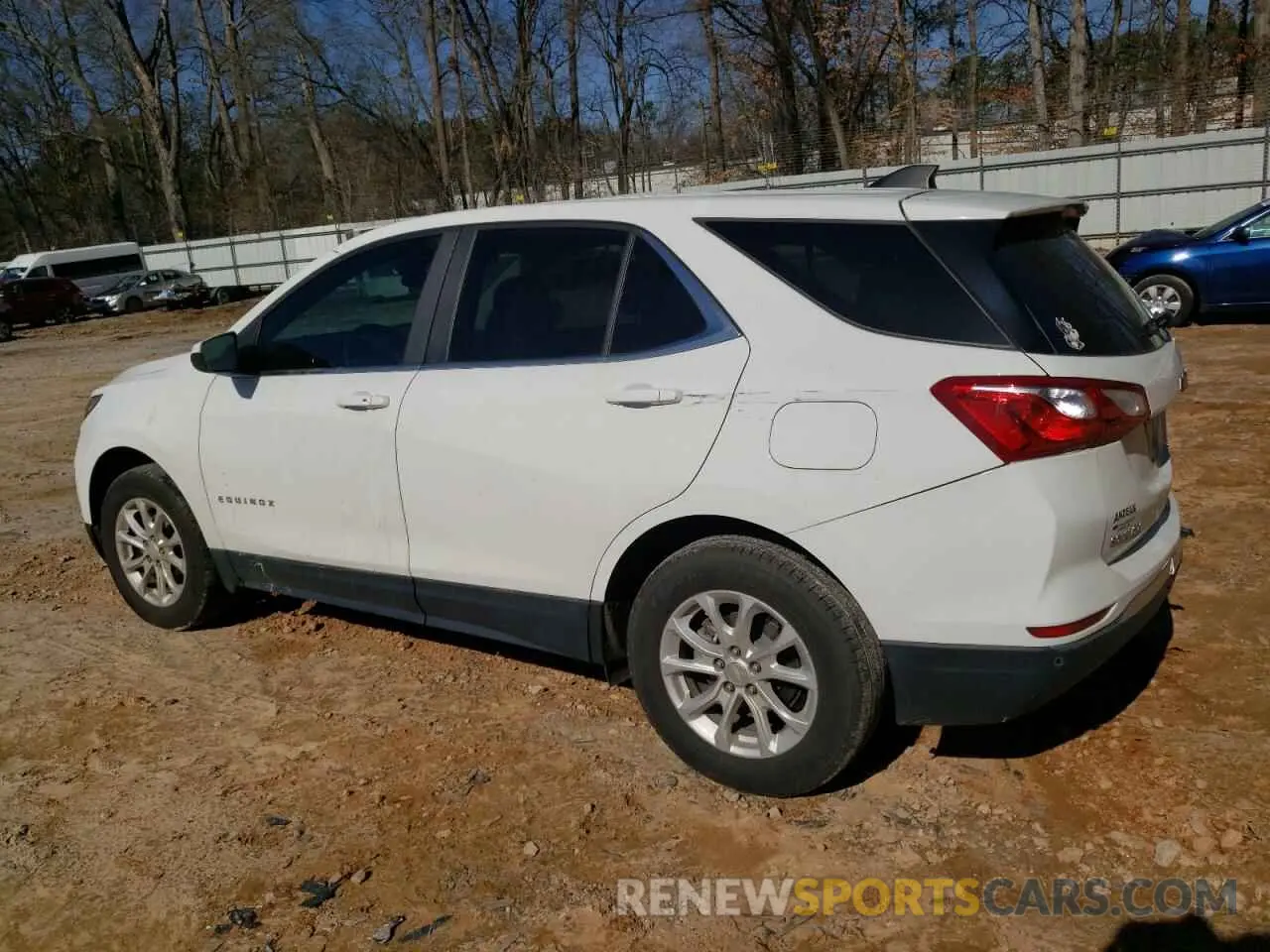 2 Photograph of a damaged car 3GNAXUEV4MS152560 CHEVROLET EQUINOX 2021