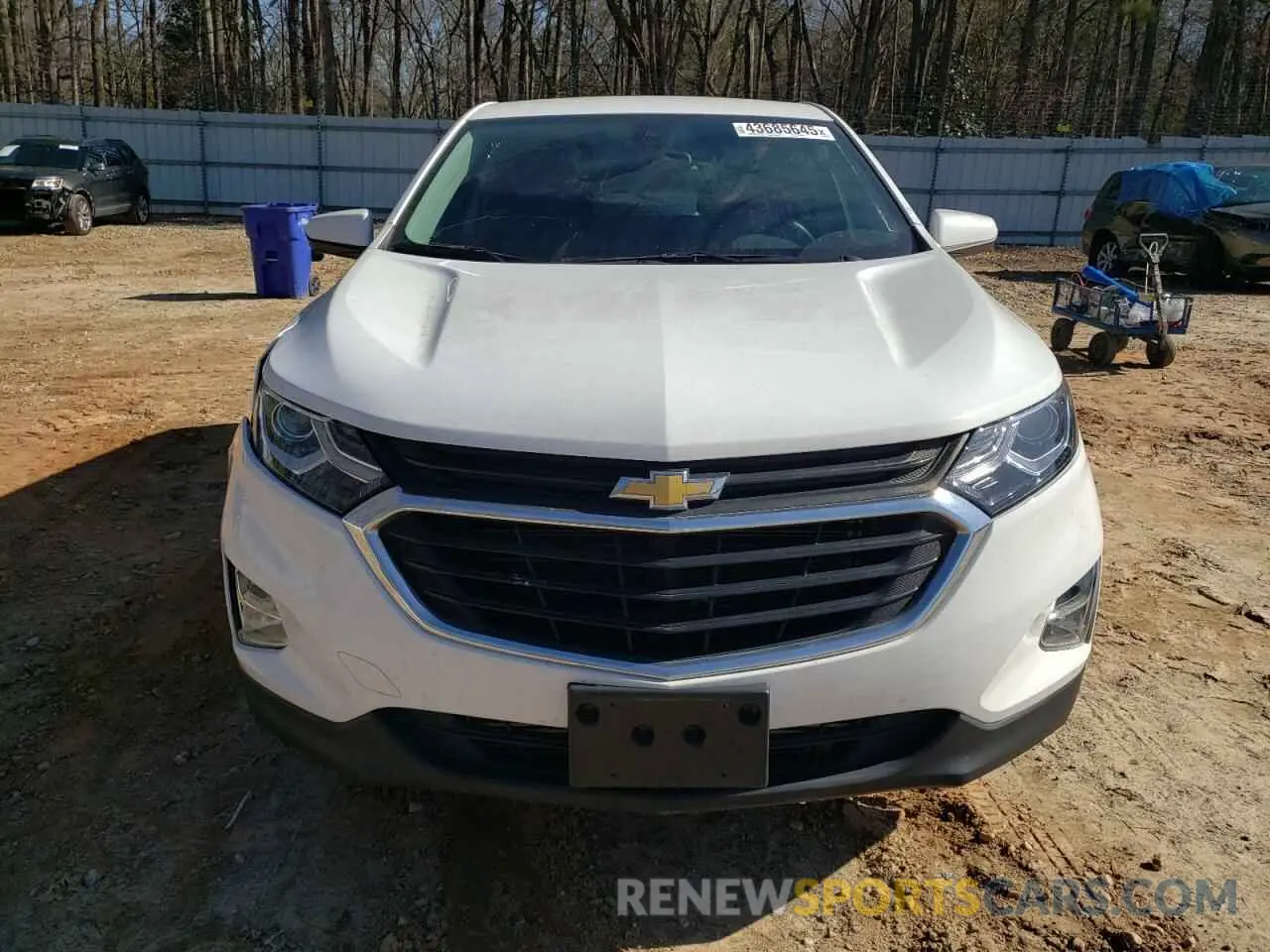 5 Photograph of a damaged car 3GNAXUEV4MS152560 CHEVROLET EQUINOX 2021