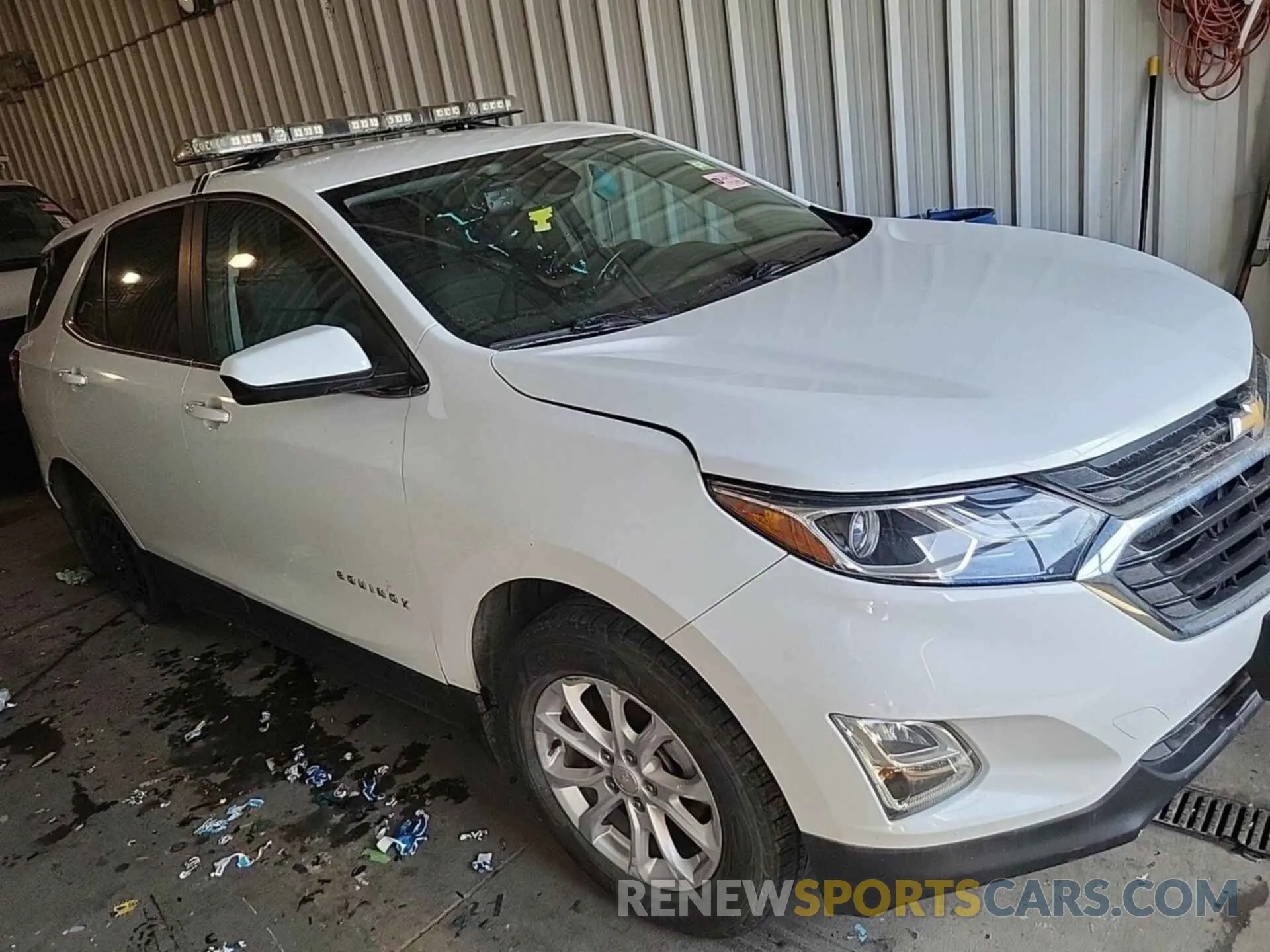 9 Photograph of a damaged car 3GNAXUEV4MS165535 CHEVROLET EQUINOX 2021
