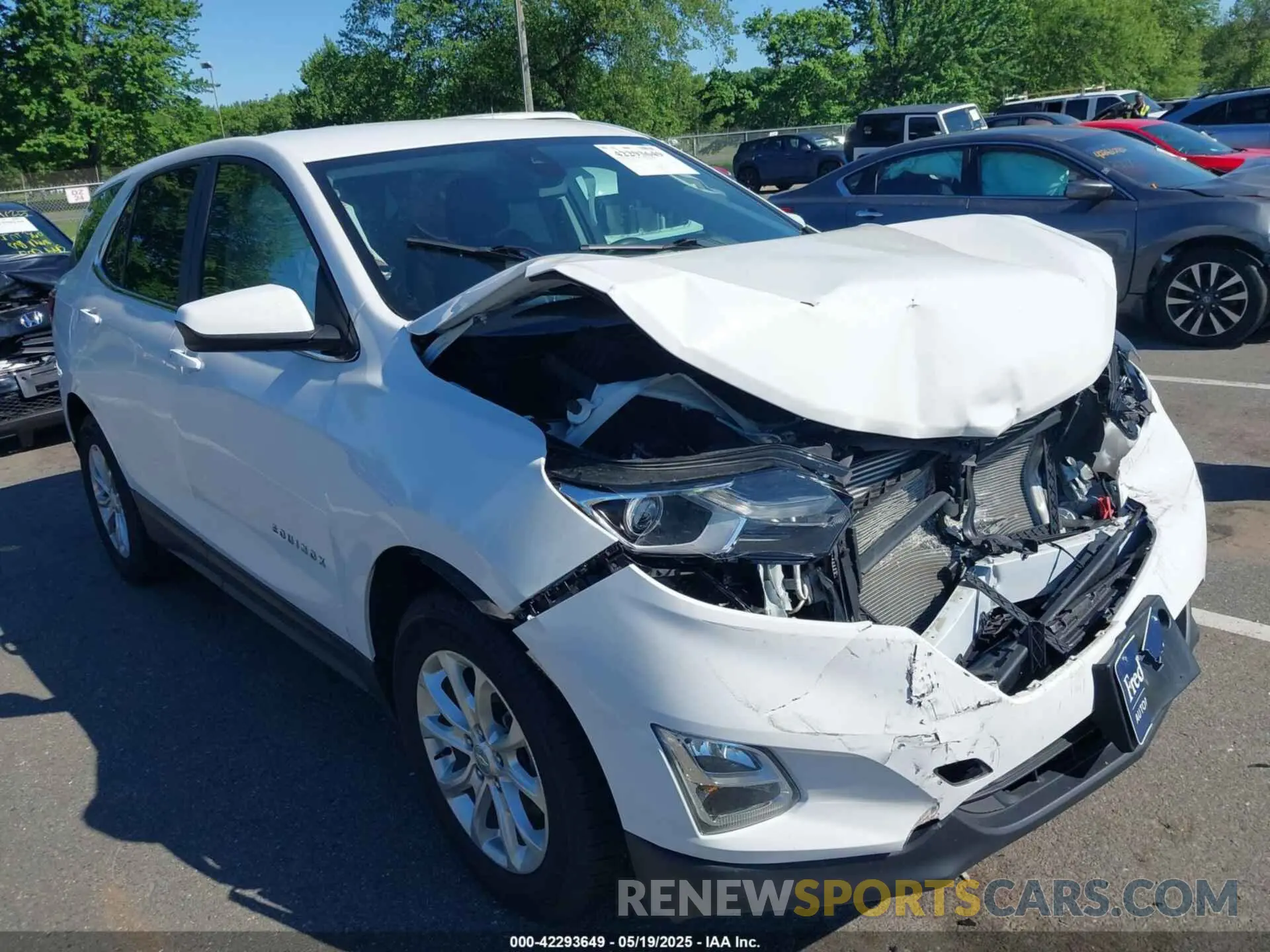 1 Photograph of a damaged car 3GNAXUEV4MS178401 CHEVROLET EQUINOX 2021