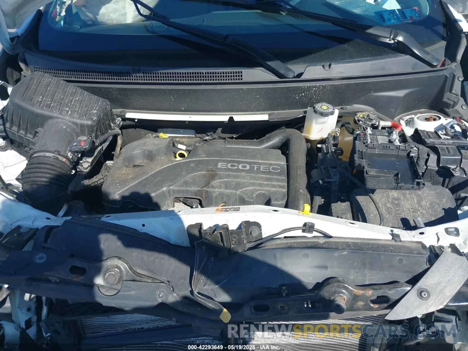 10 Photograph of a damaged car 3GNAXUEV4MS178401 CHEVROLET EQUINOX 2021