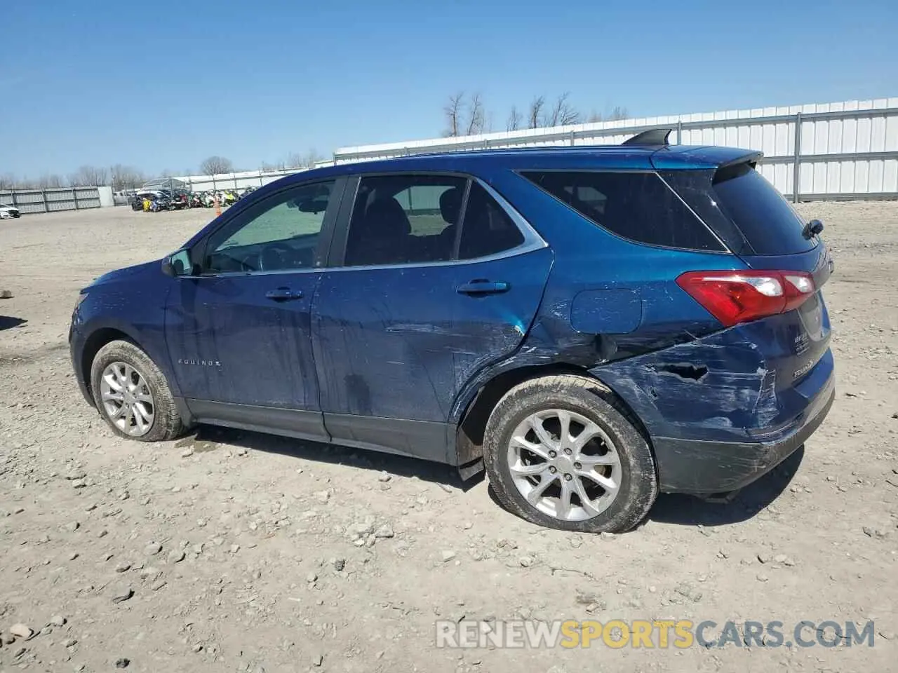 2 Photograph of a damaged car 3GNAXUEV5ML318398 CHEVROLET EQUINOX 2021