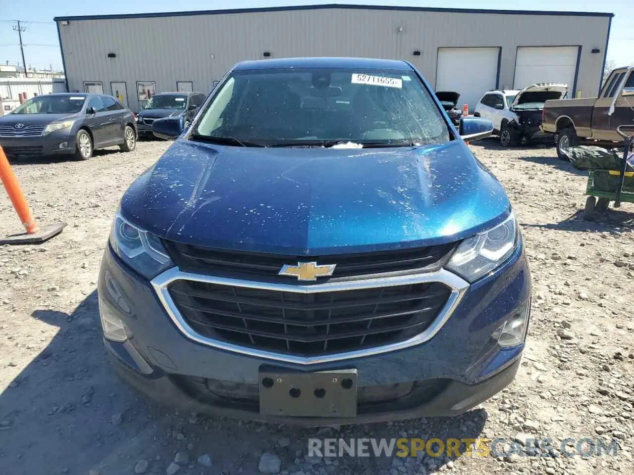 5 Photograph of a damaged car 3GNAXUEV5ML318398 CHEVROLET EQUINOX 2021
