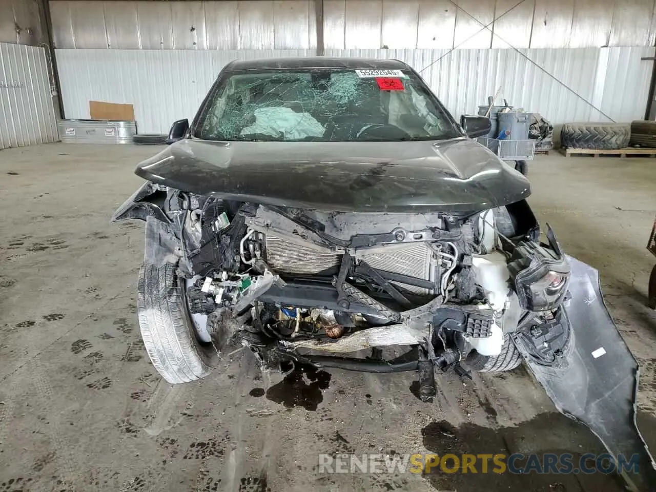 5 Photograph of a damaged car 3GNAXUEV5ML338859 CHEVROLET EQUINOX 2021