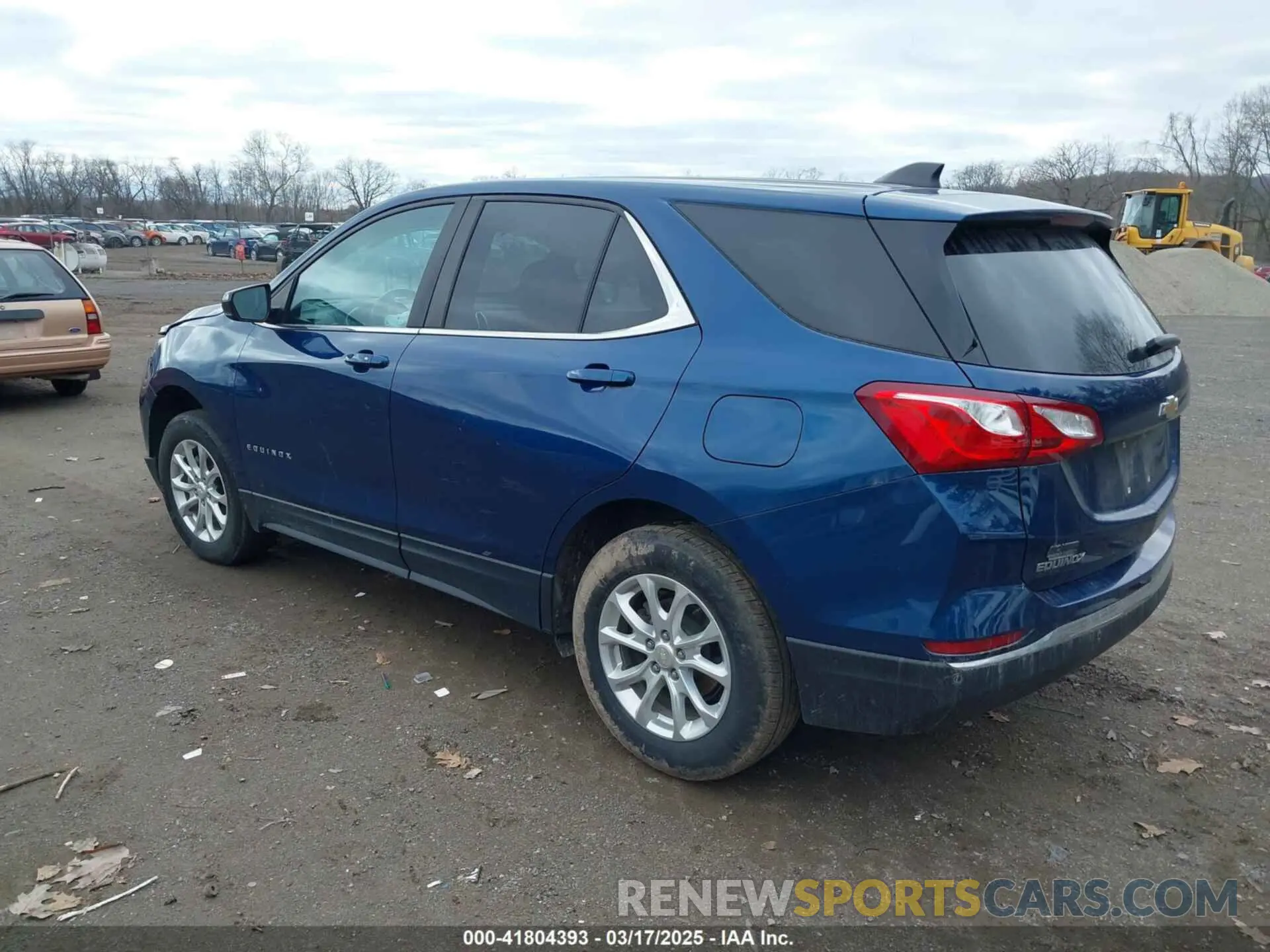 3 Photograph of a damaged car 3GNAXUEV5ML363695 CHEVROLET EQUINOX 2021