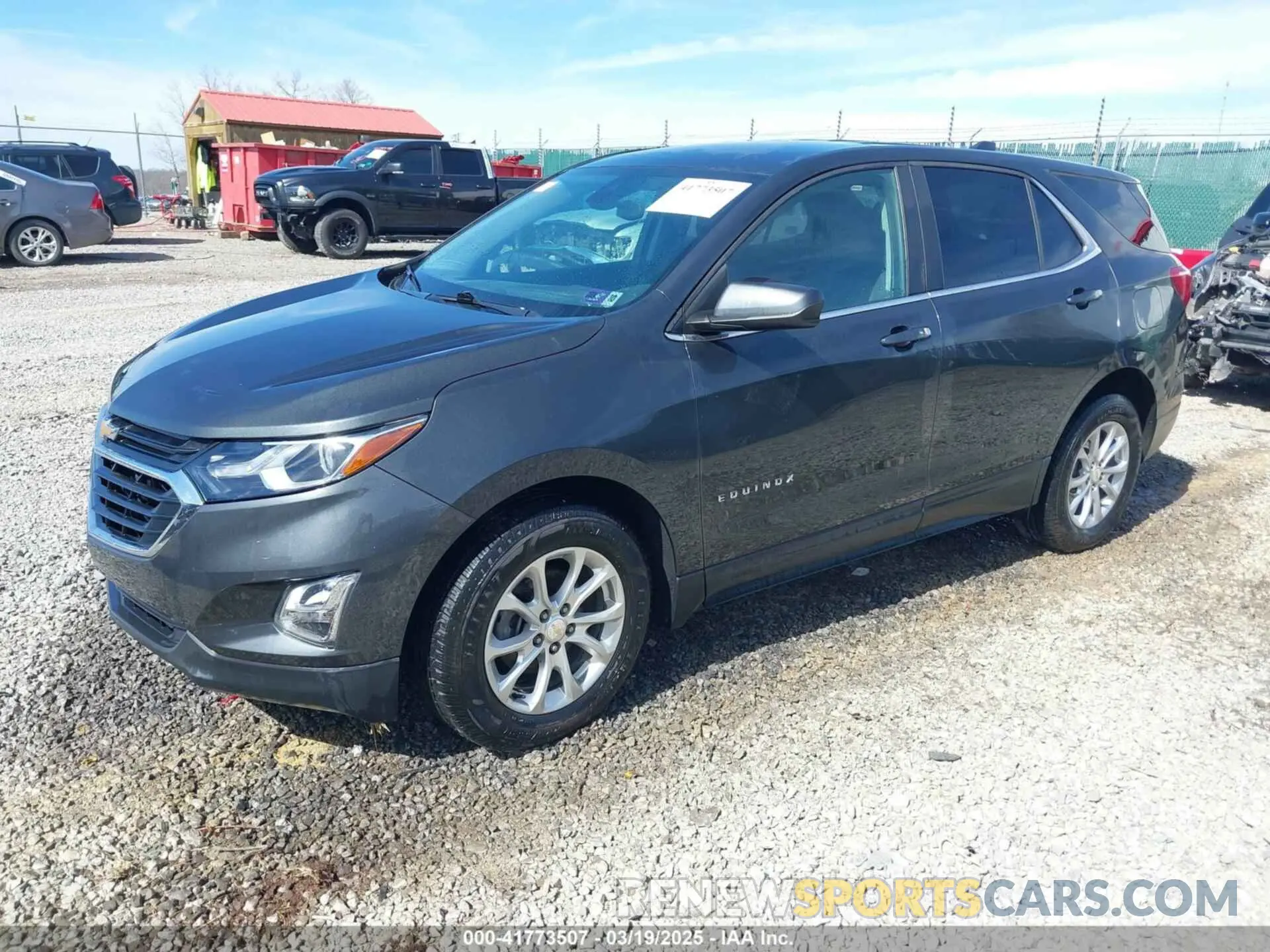 2 Photograph of a damaged car 3GNAXUEV5ML380769 CHEVROLET EQUINOX 2021