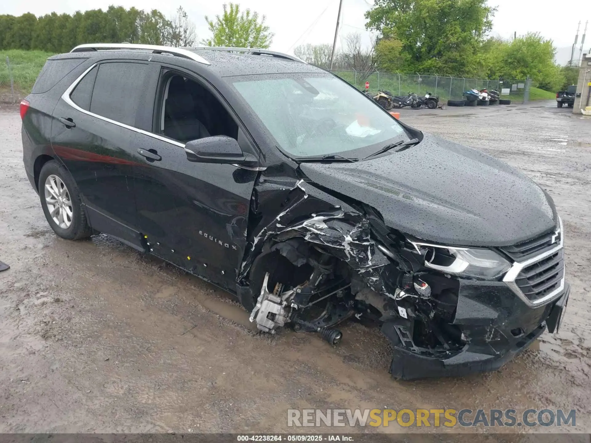 1 Photograph of a damaged car 3GNAXUEV5ML400695 CHEVROLET EQUINOX 2021