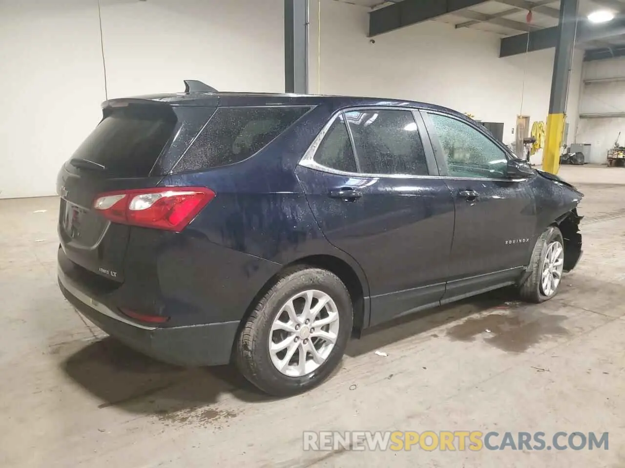 3 Photograph of a damaged car 3GNAXUEV5MS127263 CHEVROLET EQUINOX 2021