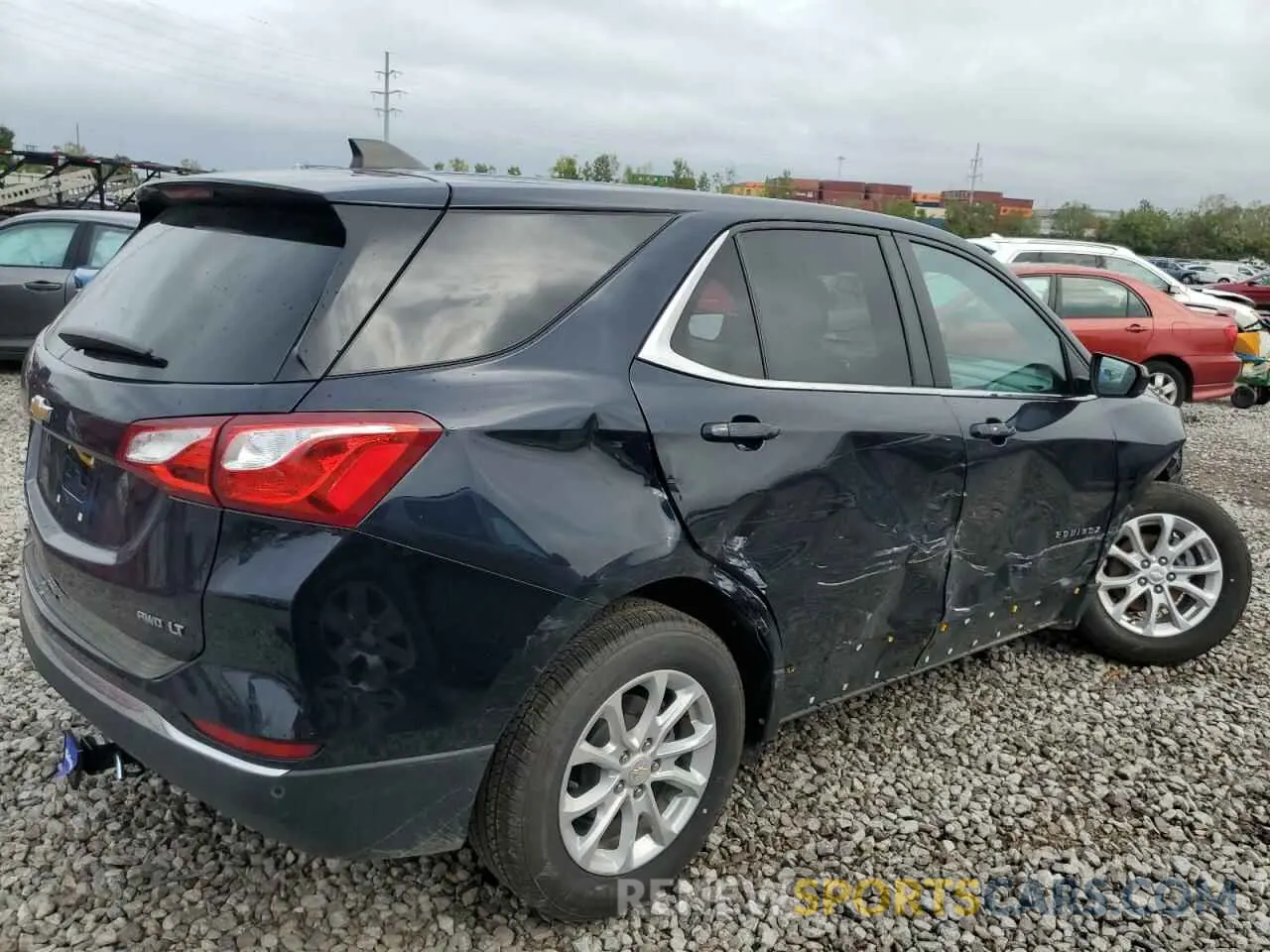 3 Photograph of a damaged car 3GNAXUEV5MS127277 CHEVROLET EQUINOX 2021