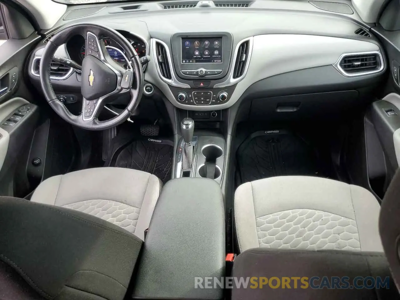 8 Photograph of a damaged car 3GNAXUEV5MS127277 CHEVROLET EQUINOX 2021