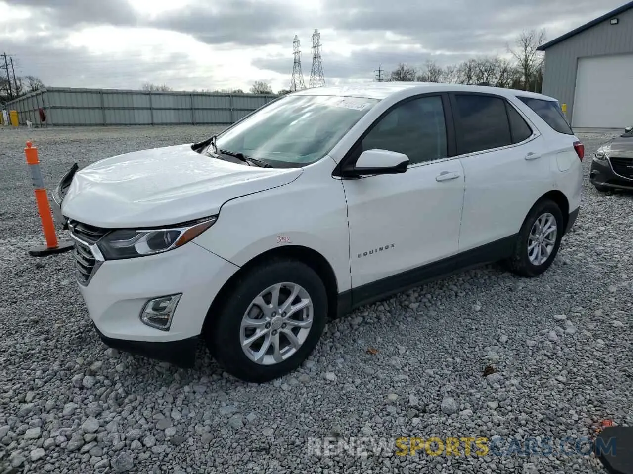 1 Photograph of a damaged car 3GNAXUEV5MS161624 CHEVROLET EQUINOX 2021