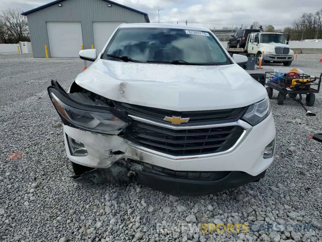5 Photograph of a damaged car 3GNAXUEV5MS161624 CHEVROLET EQUINOX 2021
