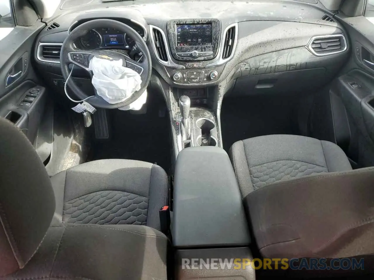 8 Photograph of a damaged car 3GNAXUEV5MS161624 CHEVROLET EQUINOX 2021