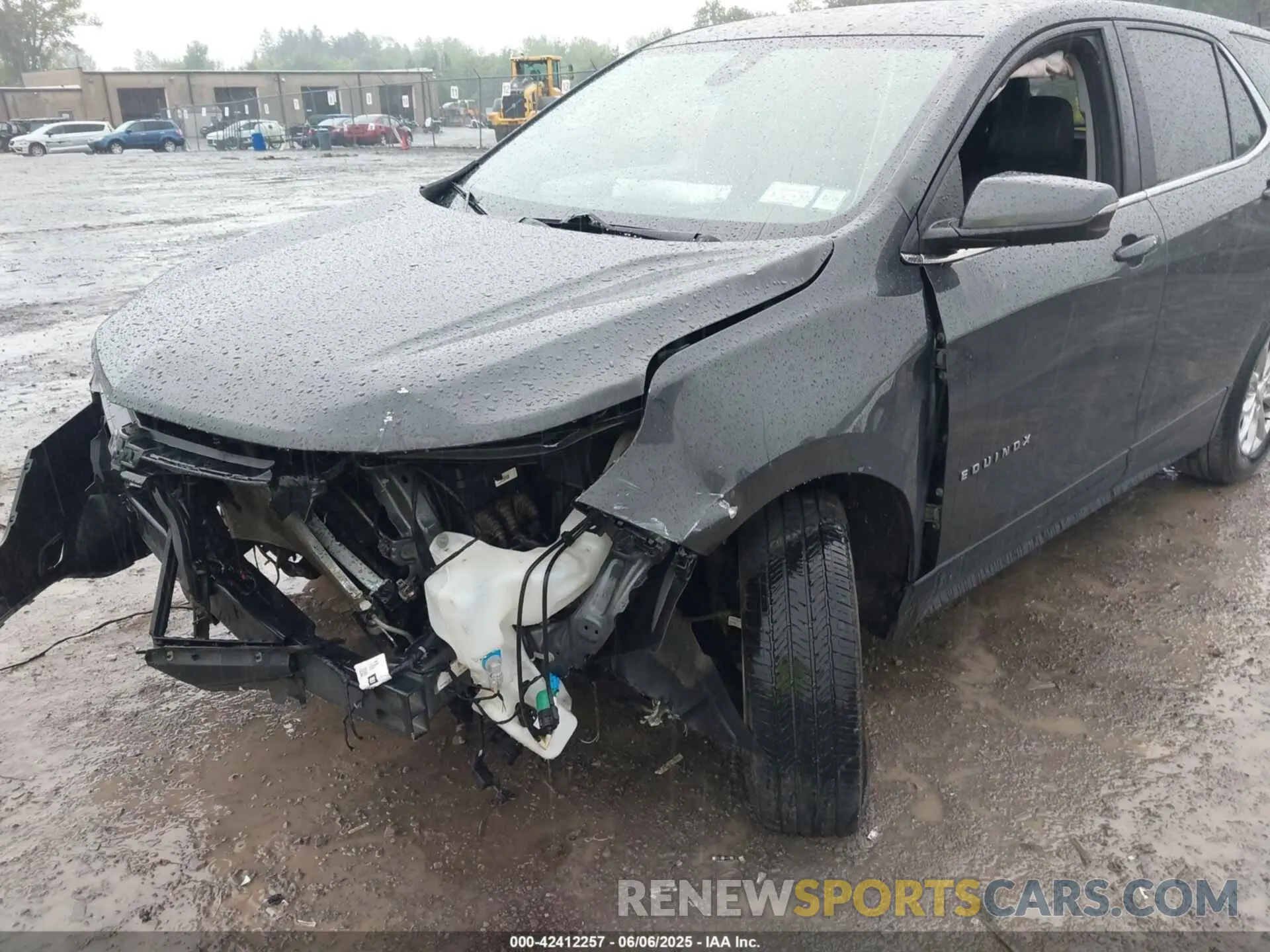 6 Photograph of a damaged car 3GNAXUEV6ML313064 CHEVROLET EQUINOX 2021