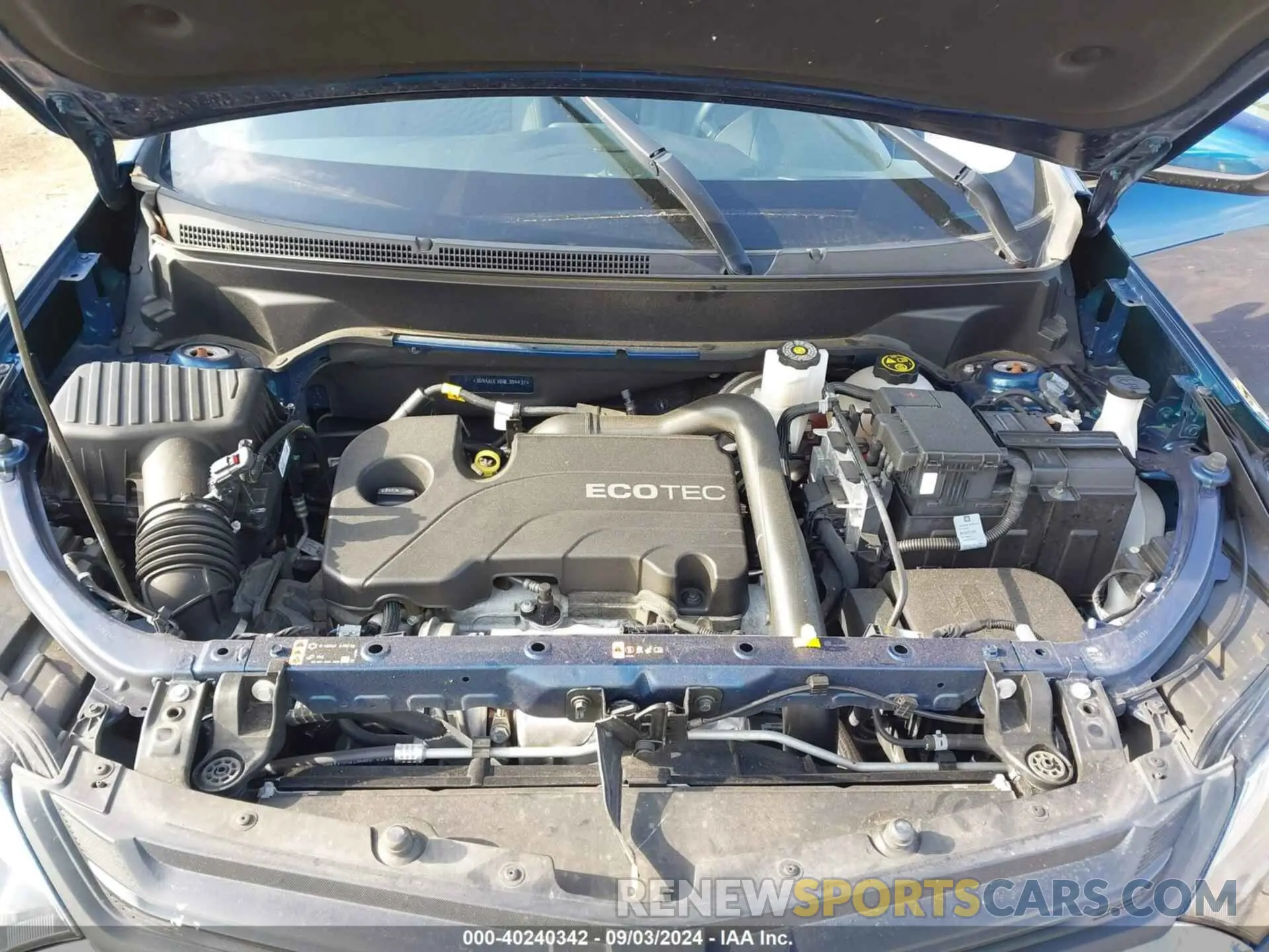 10 Photograph of a damaged car 3GNAXUEV6ML394437 CHEVROLET EQUINOX 2021