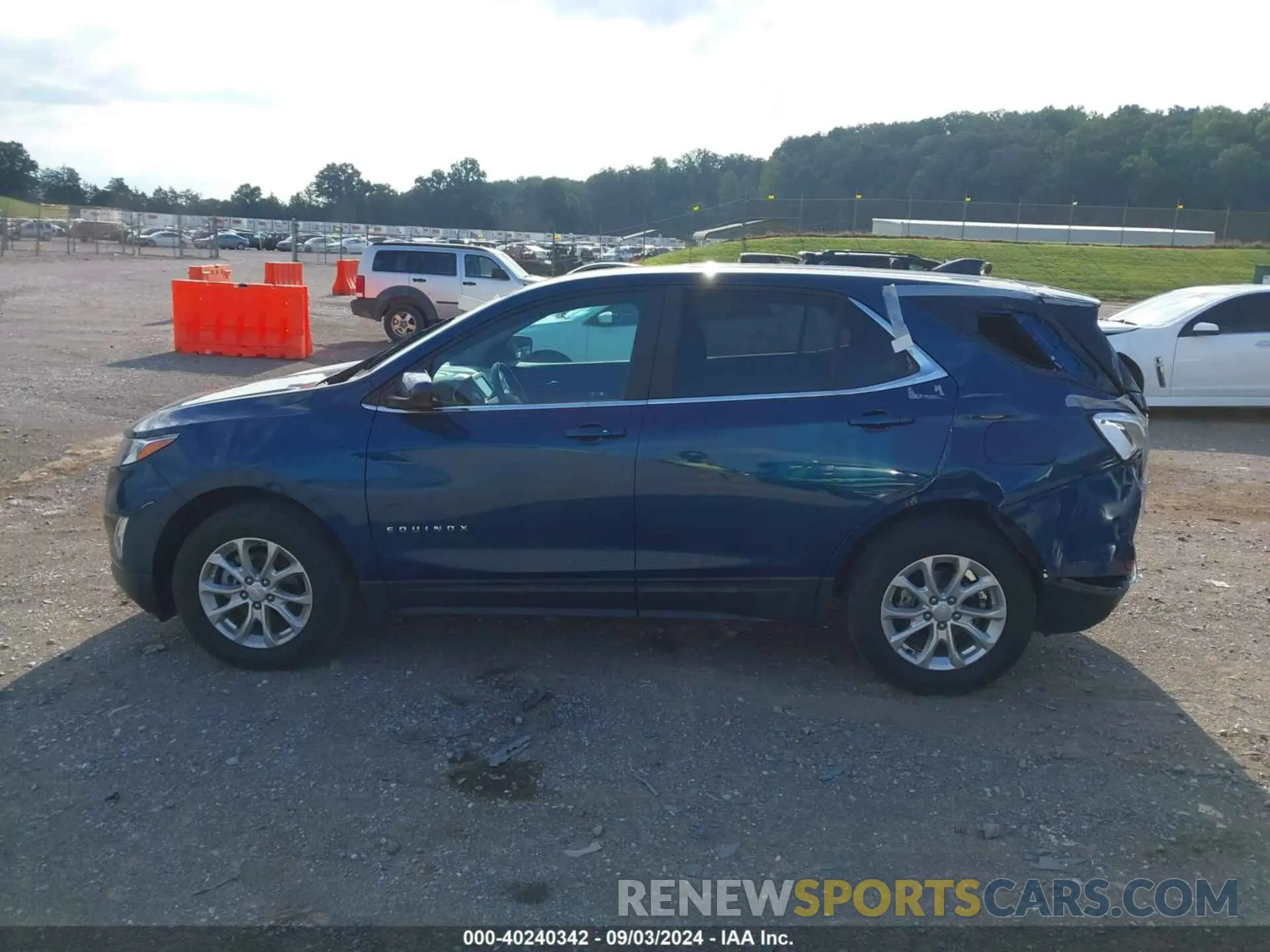 14 Photograph of a damaged car 3GNAXUEV6ML394437 CHEVROLET EQUINOX 2021