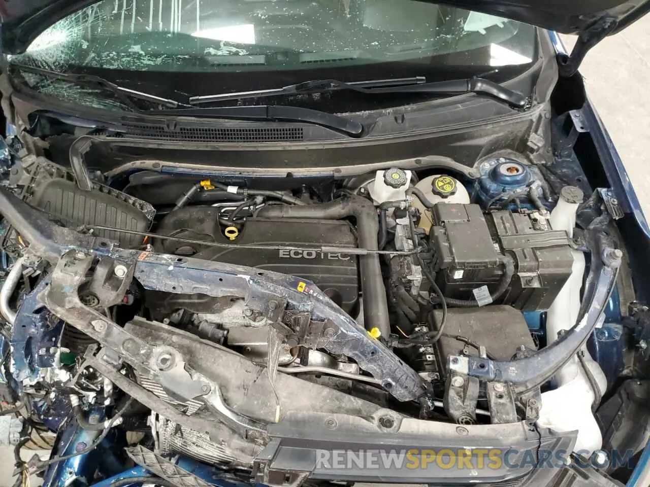 12 Photograph of a damaged car 3GNAXUEV6ML399668 CHEVROLET EQUINOX 2021
