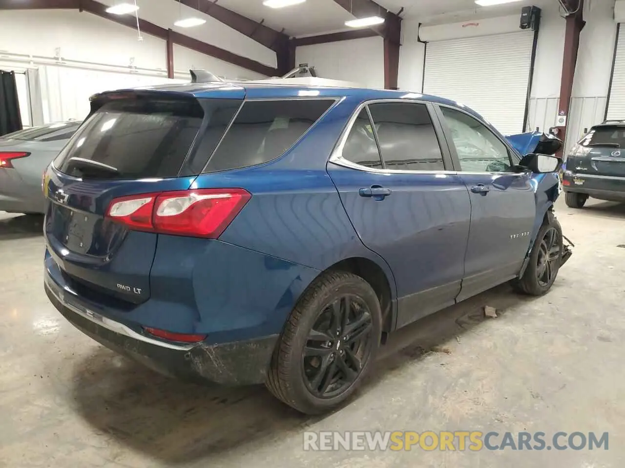 3 Photograph of a damaged car 3GNAXUEV6ML399668 CHEVROLET EQUINOX 2021