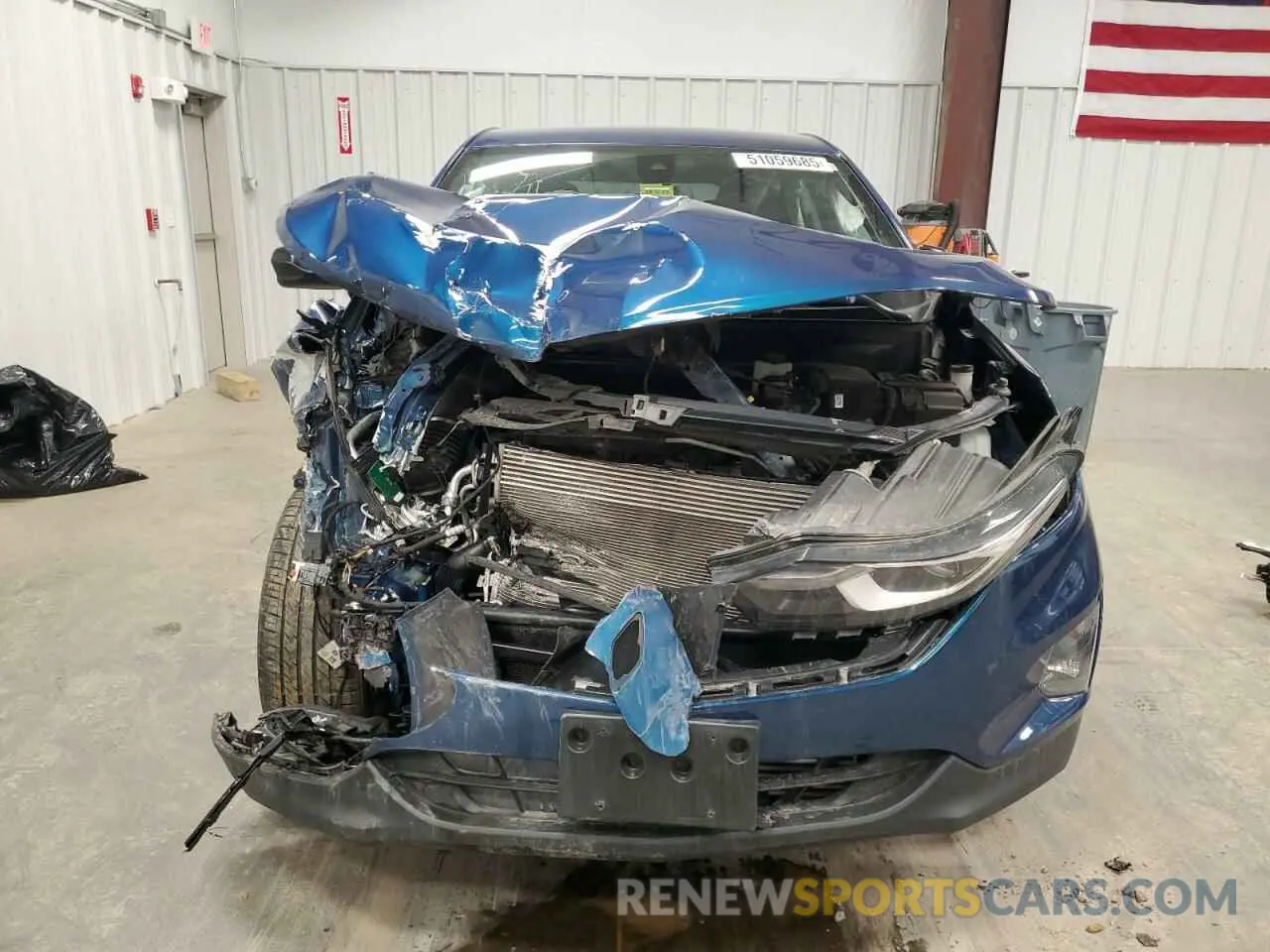5 Photograph of a damaged car 3GNAXUEV6ML399668 CHEVROLET EQUINOX 2021