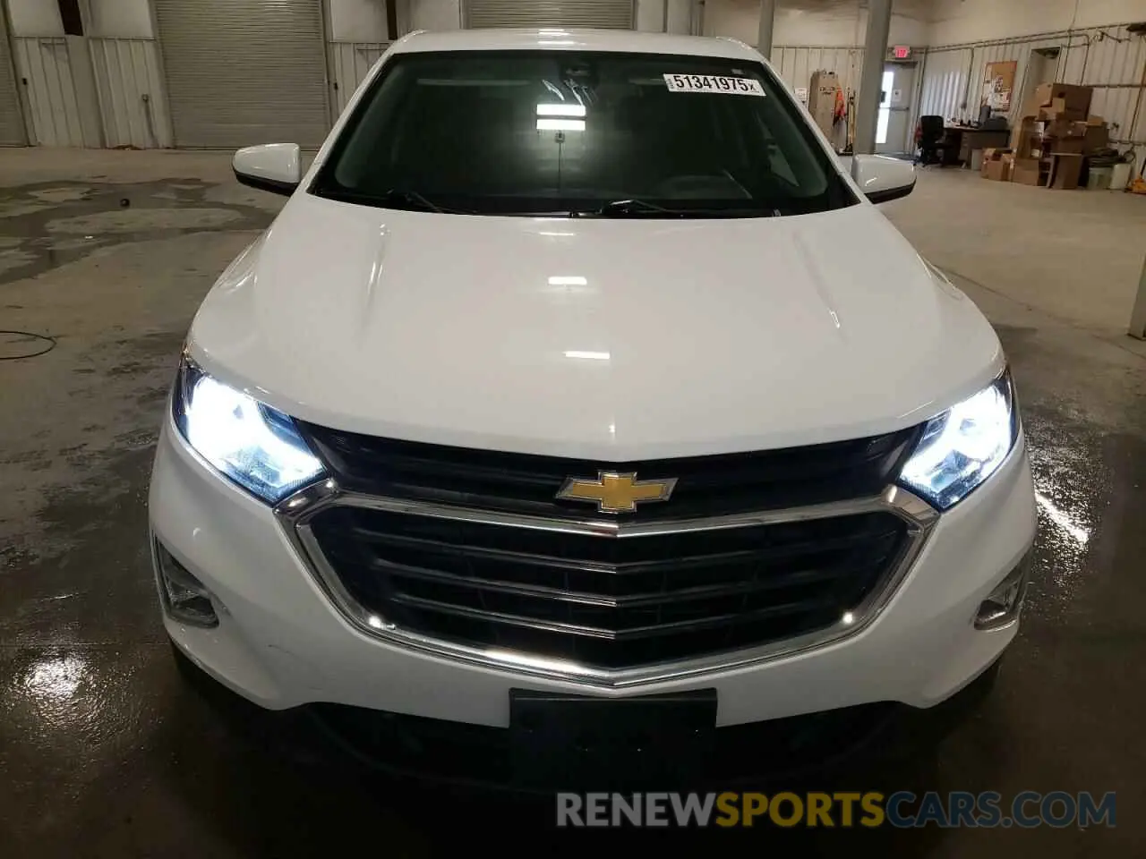 5 Photograph of a damaged car 3GNAXUEV6MS131290 CHEVROLET EQUINOX 2021