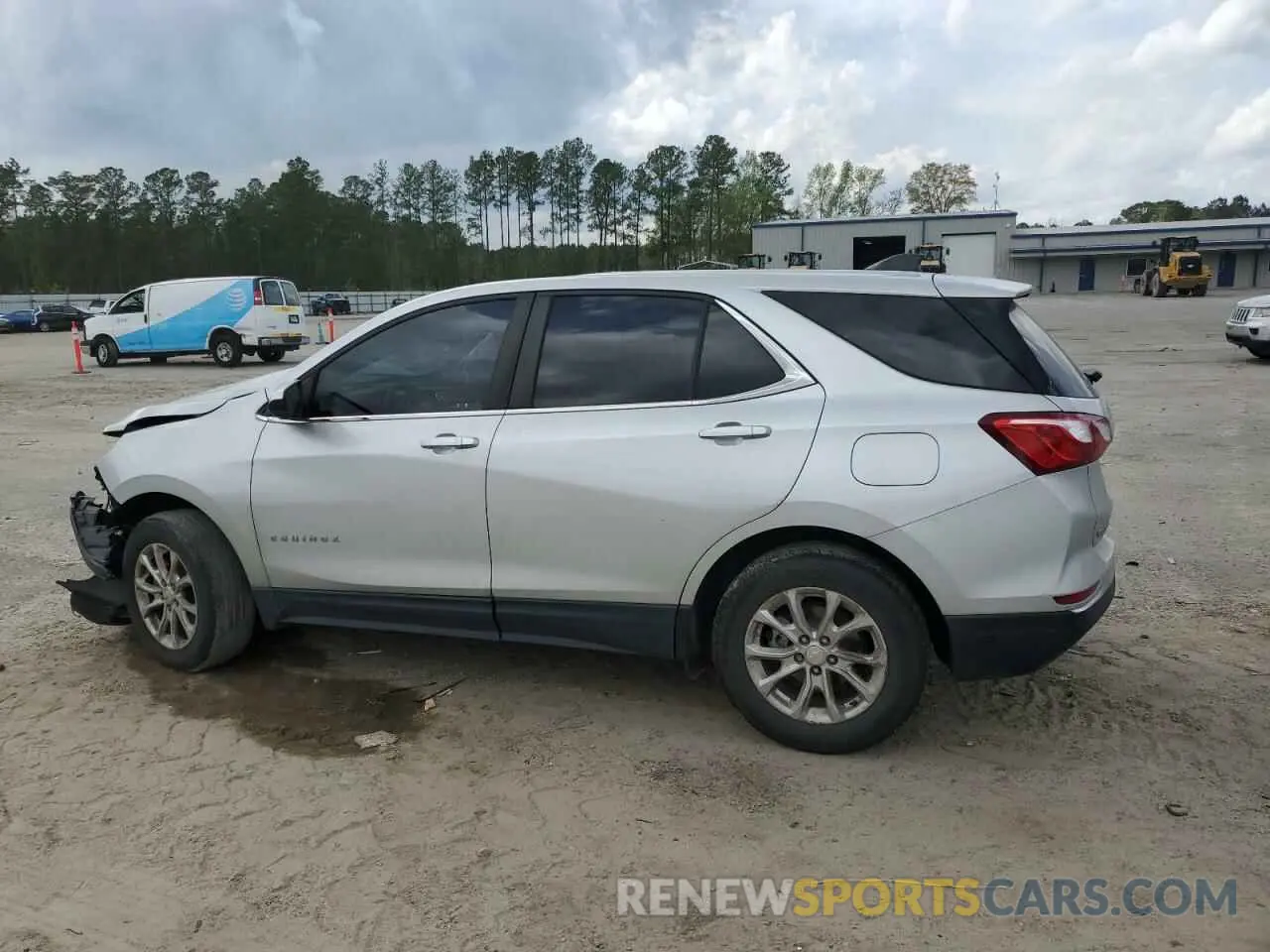2 Photograph of a damaged car 3GNAXUEV6MS135078 CHEVROLET EQUINOX 2021