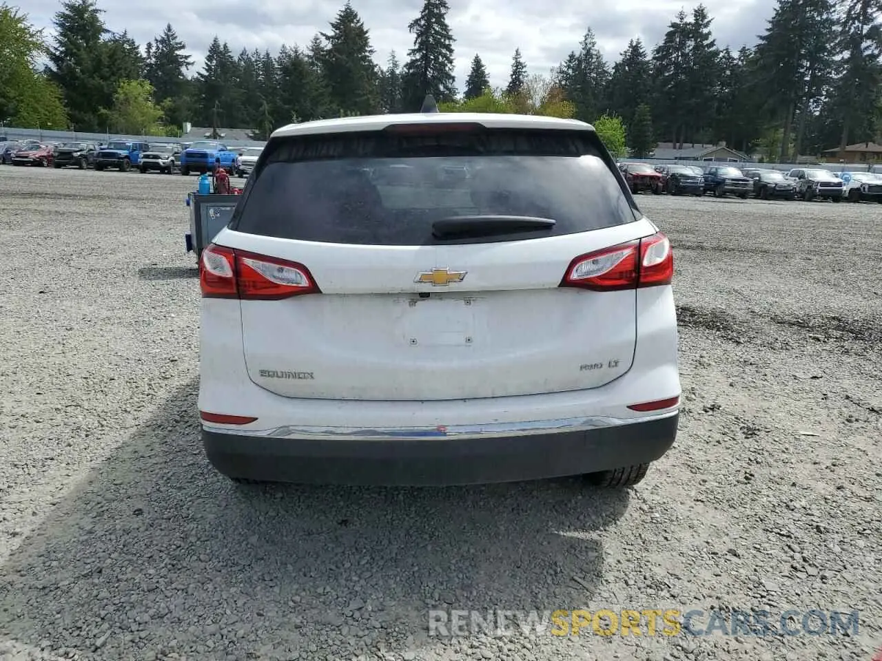 6 Photograph of a damaged car 3GNAXUEV6MS144802 CHEVROLET EQUINOX 2021