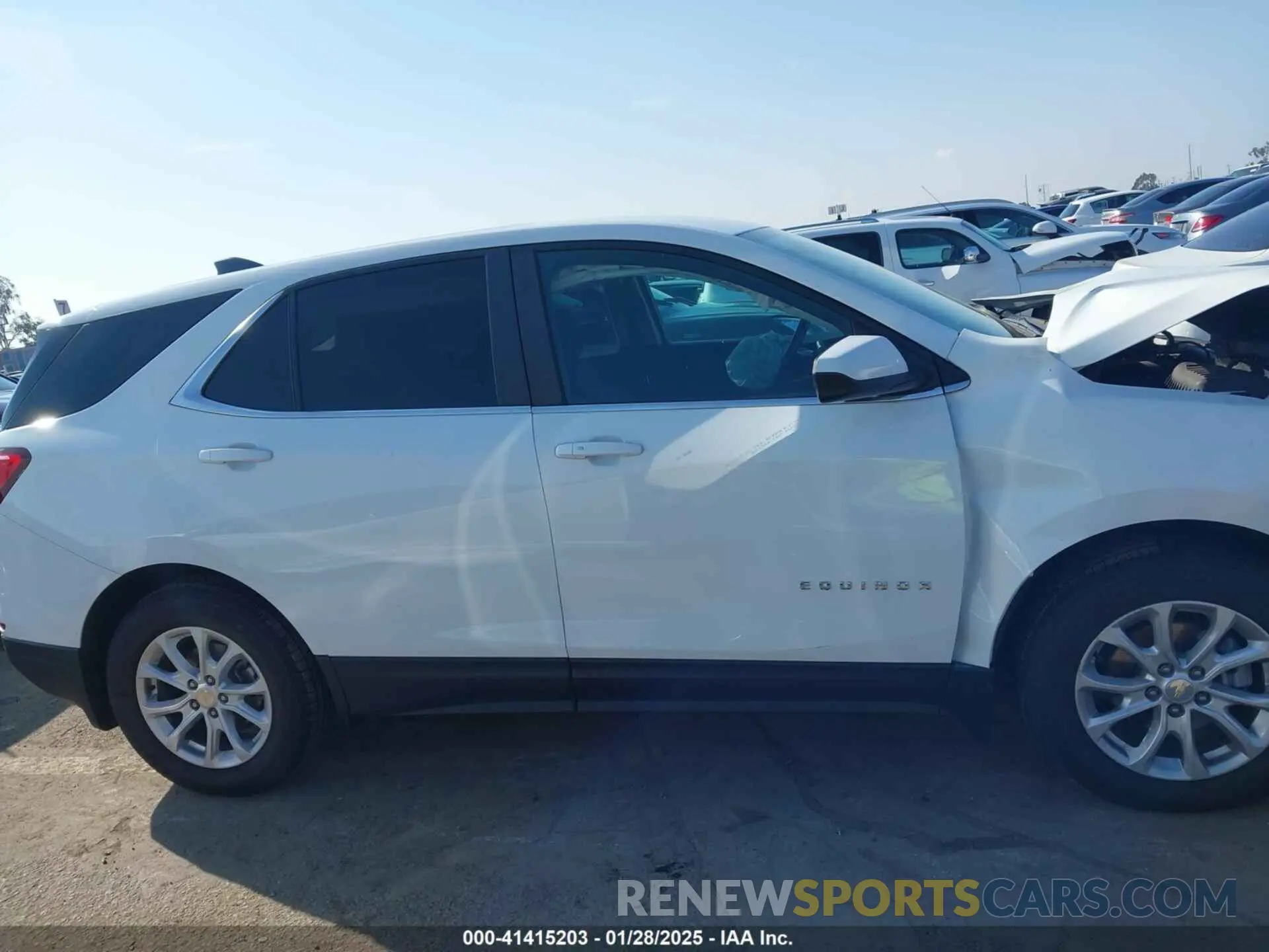 13 Photograph of a damaged car 3GNAXUEV6MS163592 CHEVROLET EQUINOX 2021