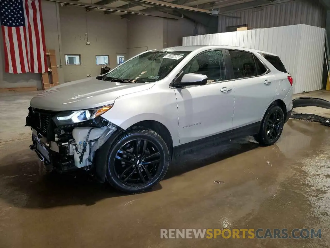 1 Photograph of a damaged car 3GNAXUEV7ML305068 CHEVROLET EQUINOX 2021