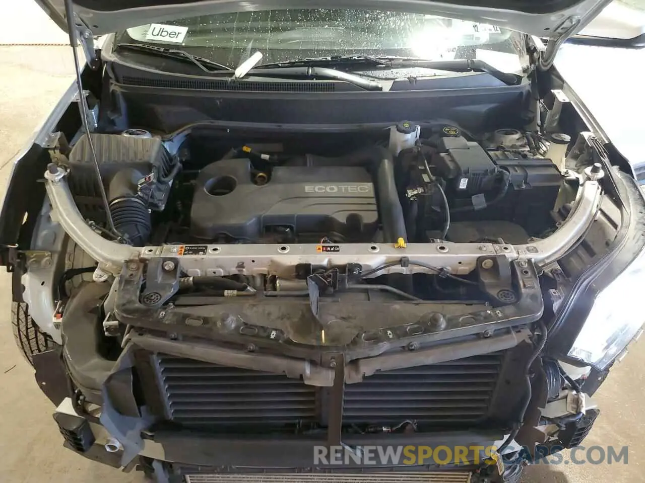12 Photograph of a damaged car 3GNAXUEV7ML305068 CHEVROLET EQUINOX 2021