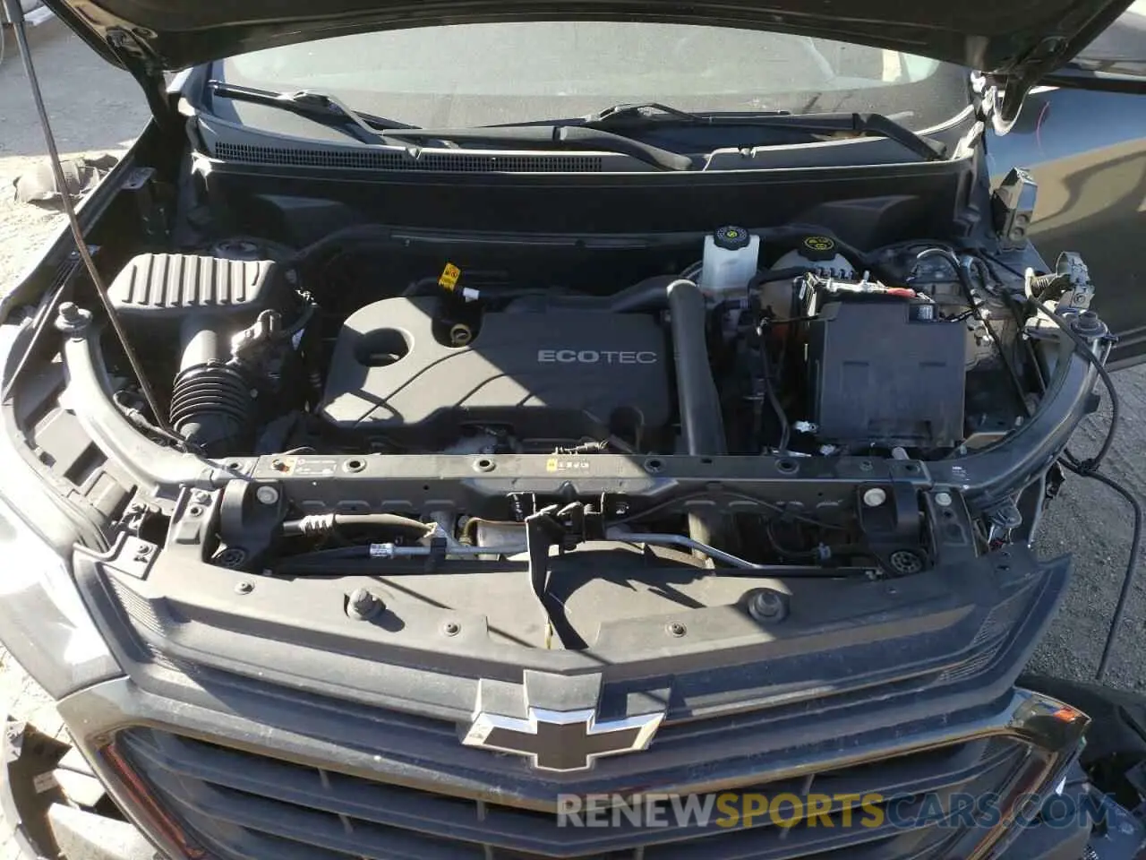 12 Photograph of a damaged car 3GNAXUEV7ML326132 CHEVROLET EQUINOX 2021