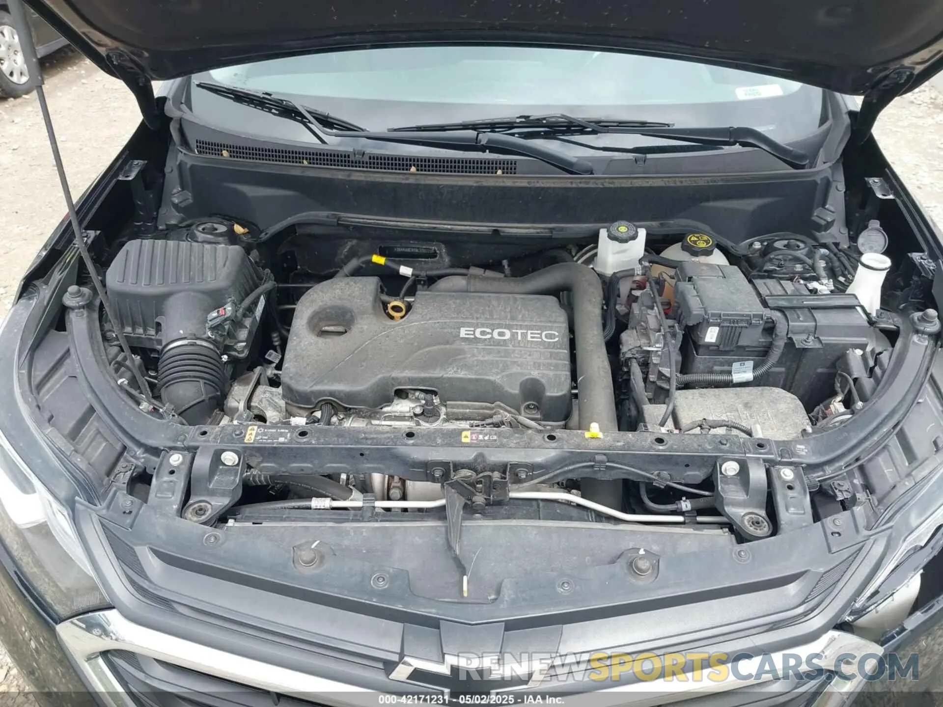 10 Photograph of a damaged car 3GNAXUEV7ML336725 CHEVROLET EQUINOX 2021