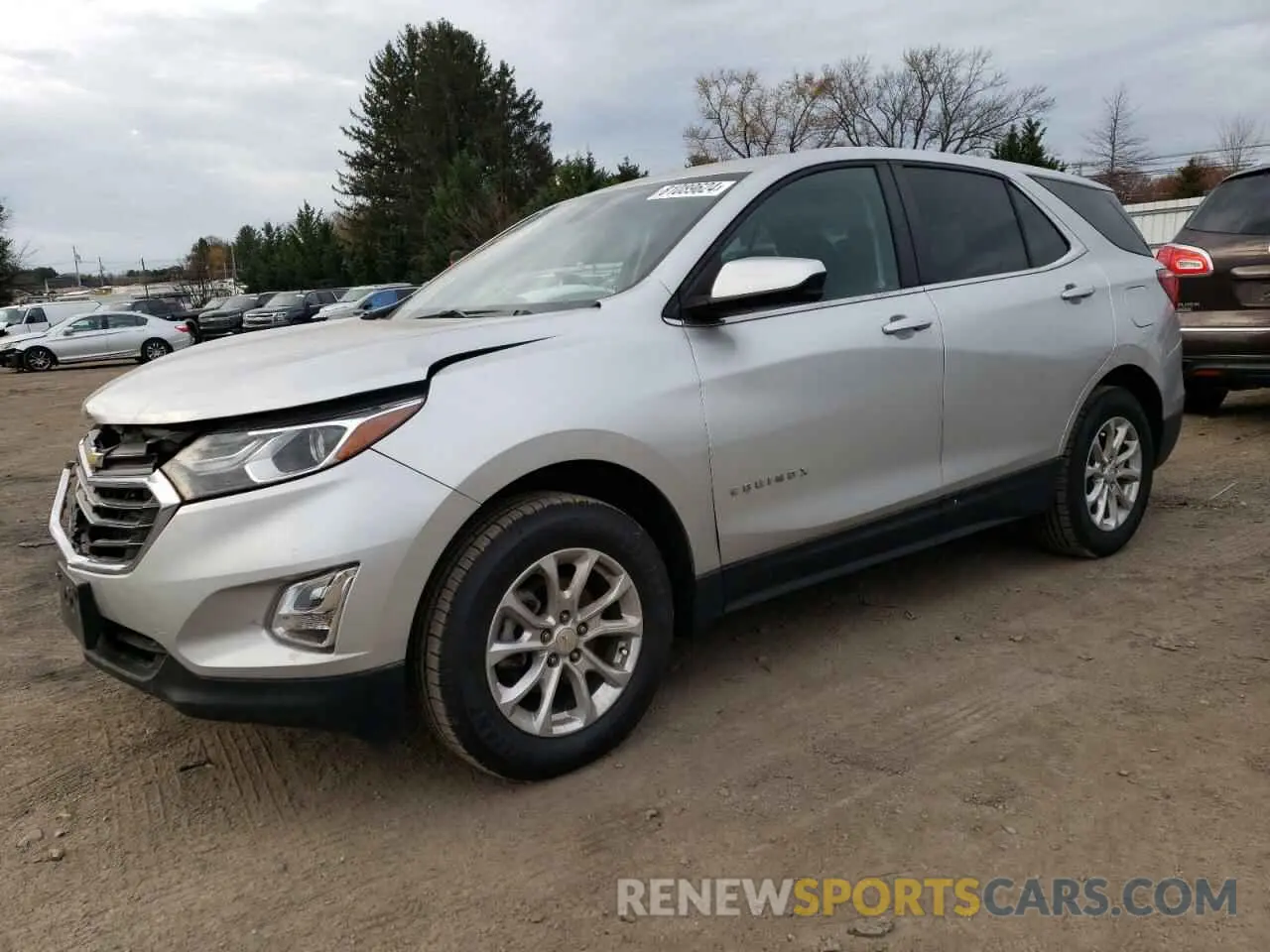 1 Photograph of a damaged car 3GNAXUEV7MS117768 CHEVROLET EQUINOX 2021