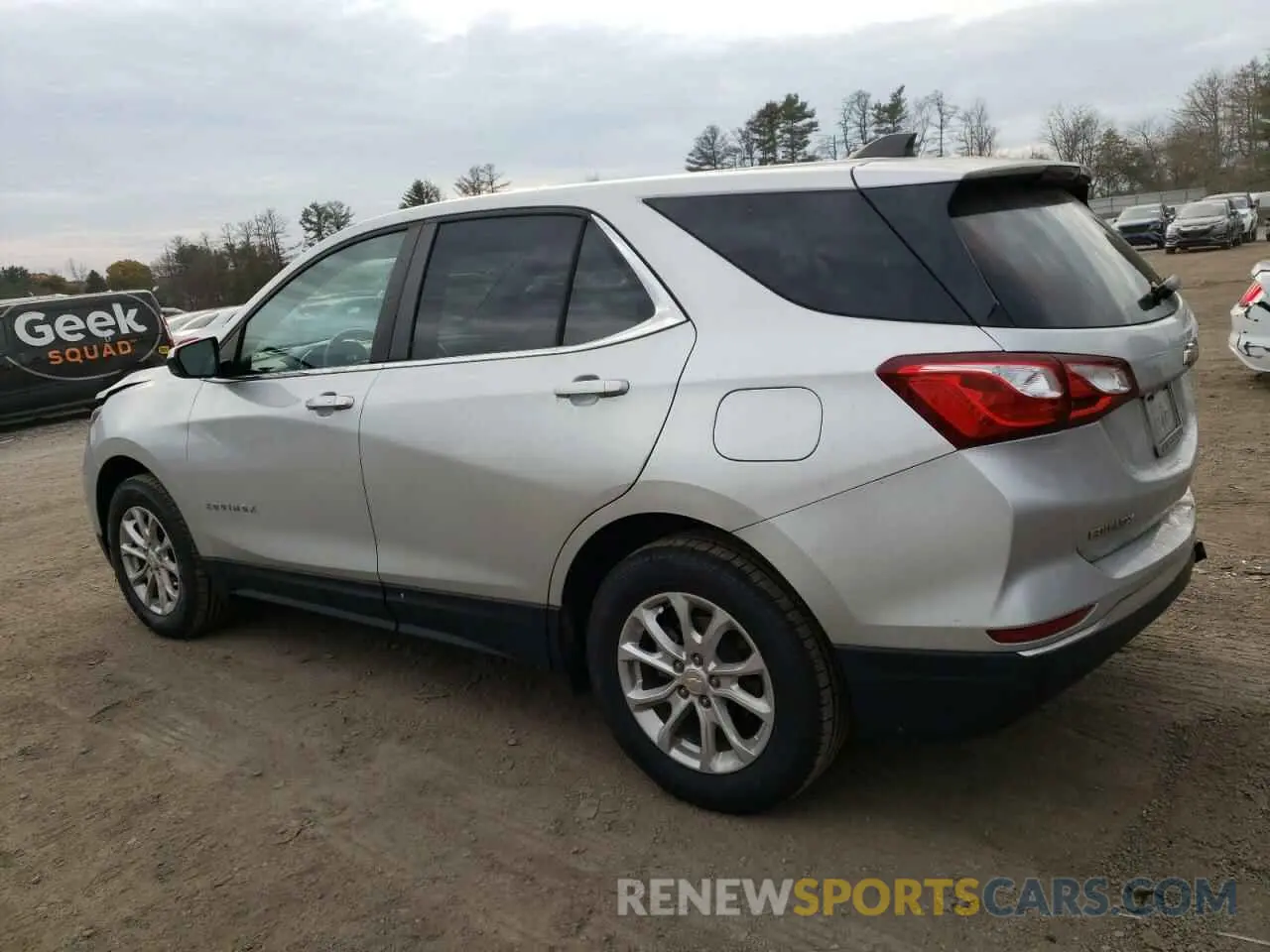 2 Photograph of a damaged car 3GNAXUEV7MS117768 CHEVROLET EQUINOX 2021