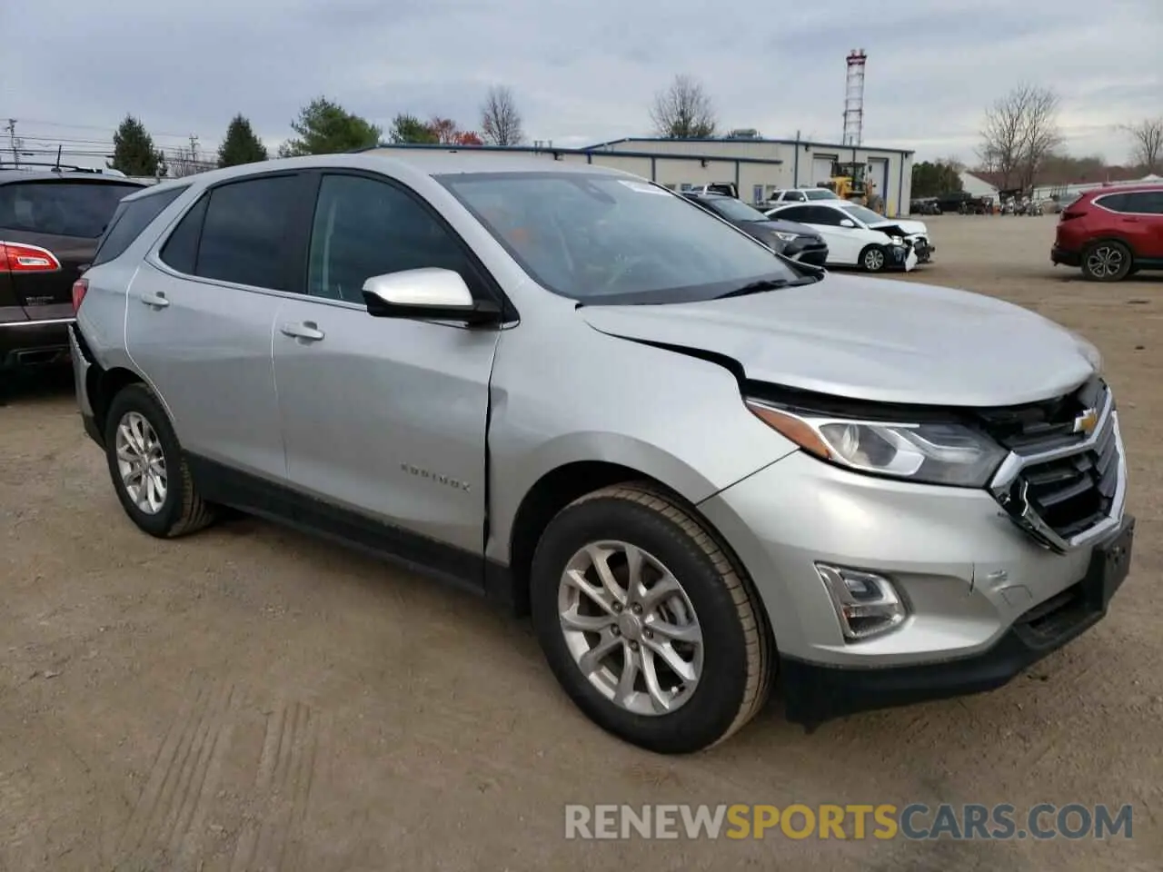 4 Photograph of a damaged car 3GNAXUEV7MS117768 CHEVROLET EQUINOX 2021