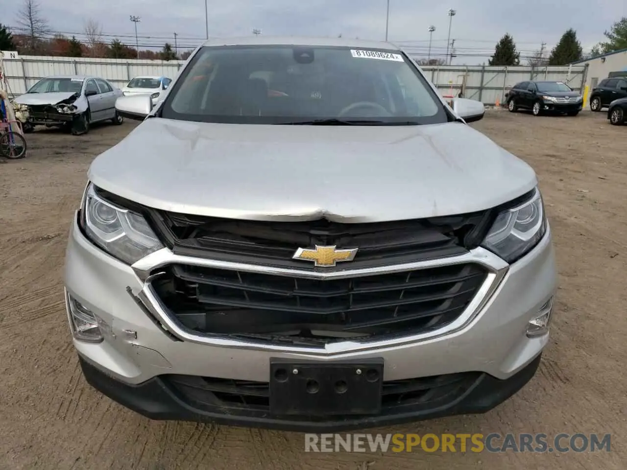 5 Photograph of a damaged car 3GNAXUEV7MS117768 CHEVROLET EQUINOX 2021