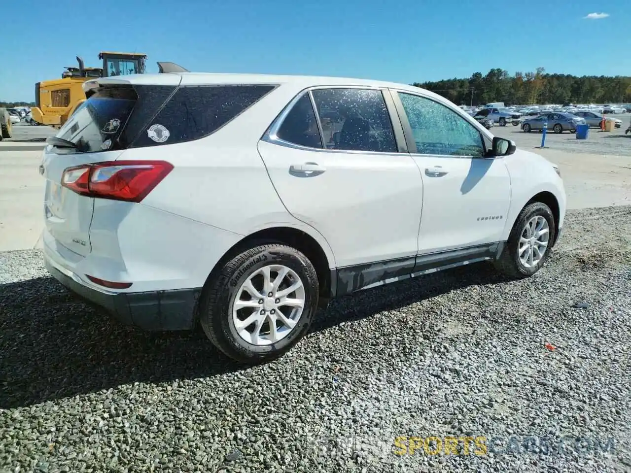 3 Photograph of a damaged car 3GNAXUEV7MS147420 CHEVROLET EQUINOX 2021