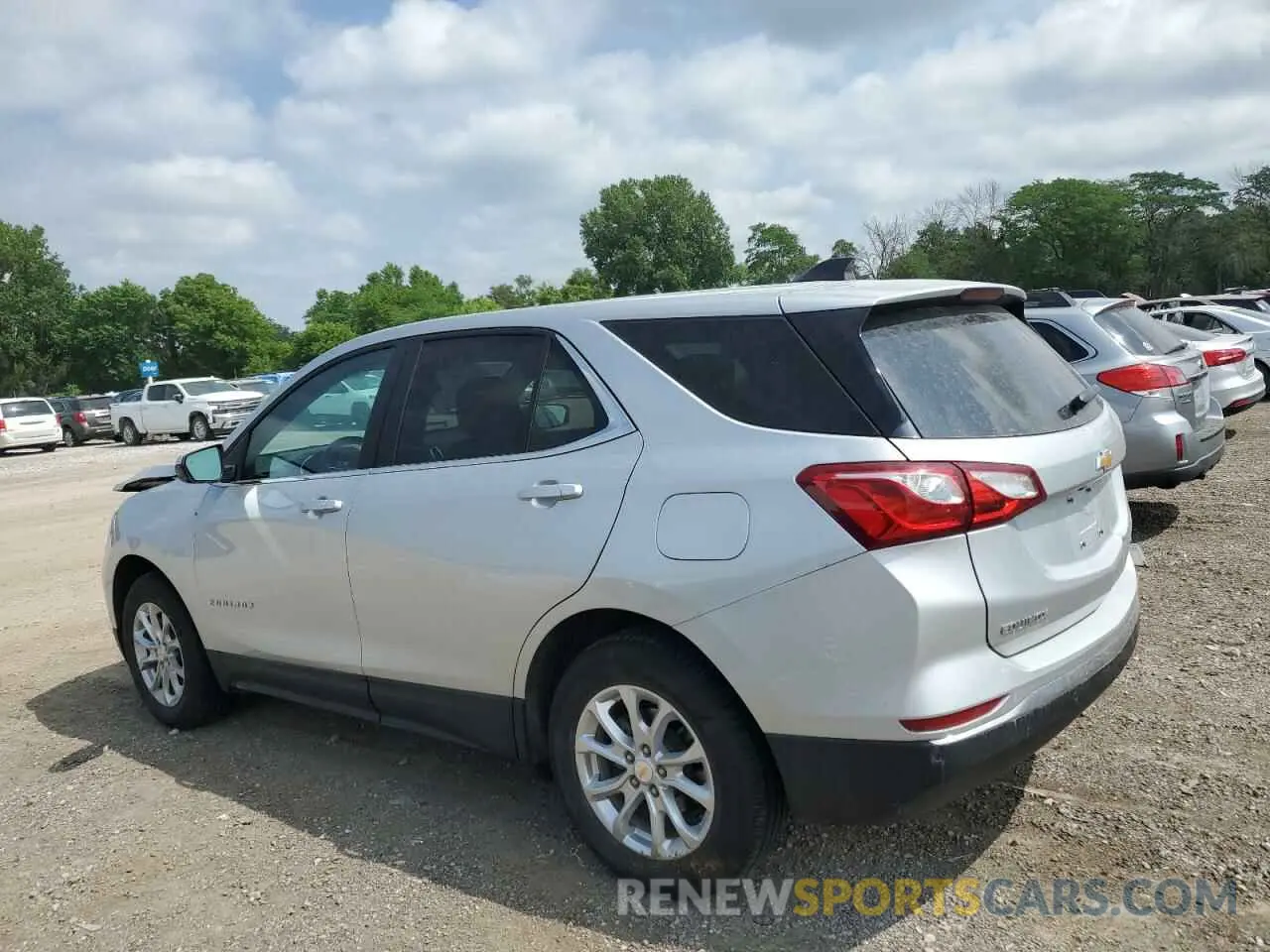 2 Photograph of a damaged car 3GNAXUEV7MS180580 CHEVROLET EQUINOX 2021