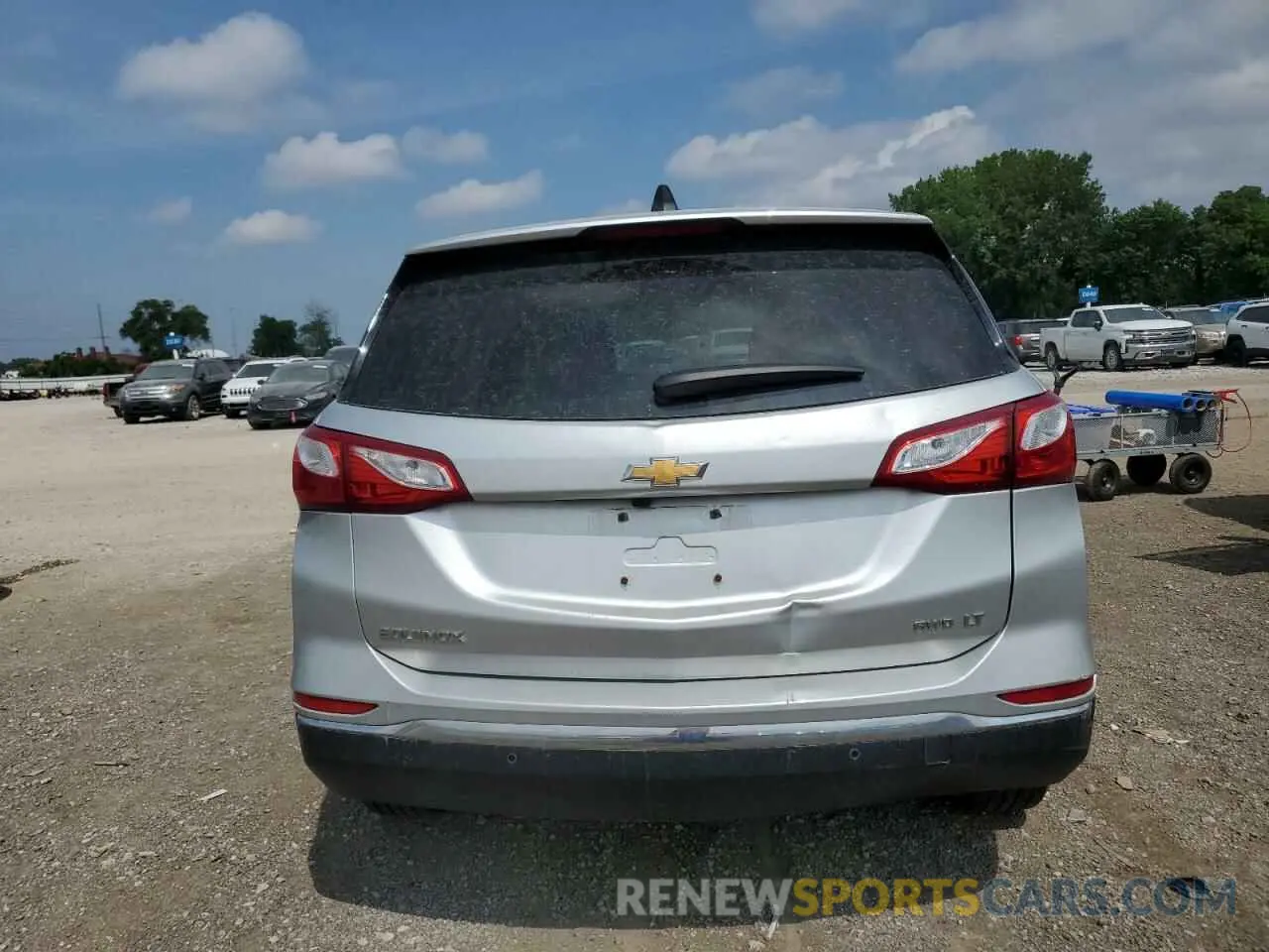 7 Photograph of a damaged car 3GNAXUEV7MS180580 CHEVROLET EQUINOX 2021