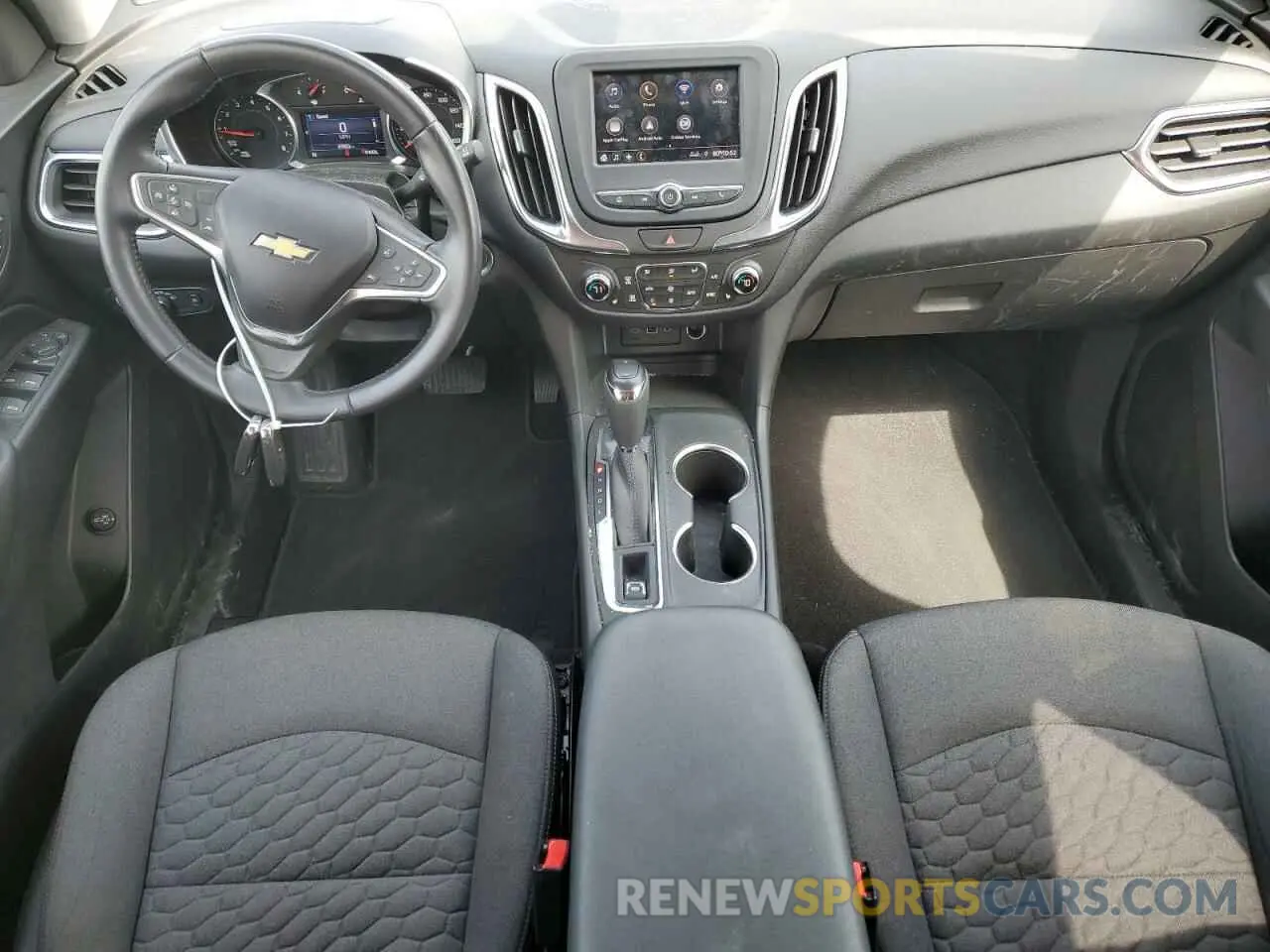 9 Photograph of a damaged car 3GNAXUEV7MS180580 CHEVROLET EQUINOX 2021