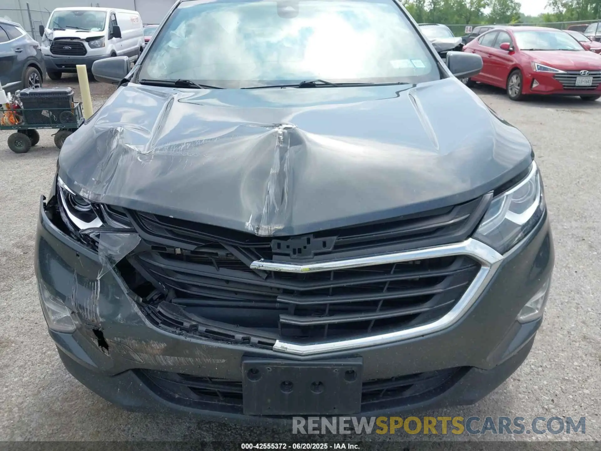 6 Photograph of a damaged car 3GNAXUEV8ML354179 CHEVROLET EQUINOX 2021