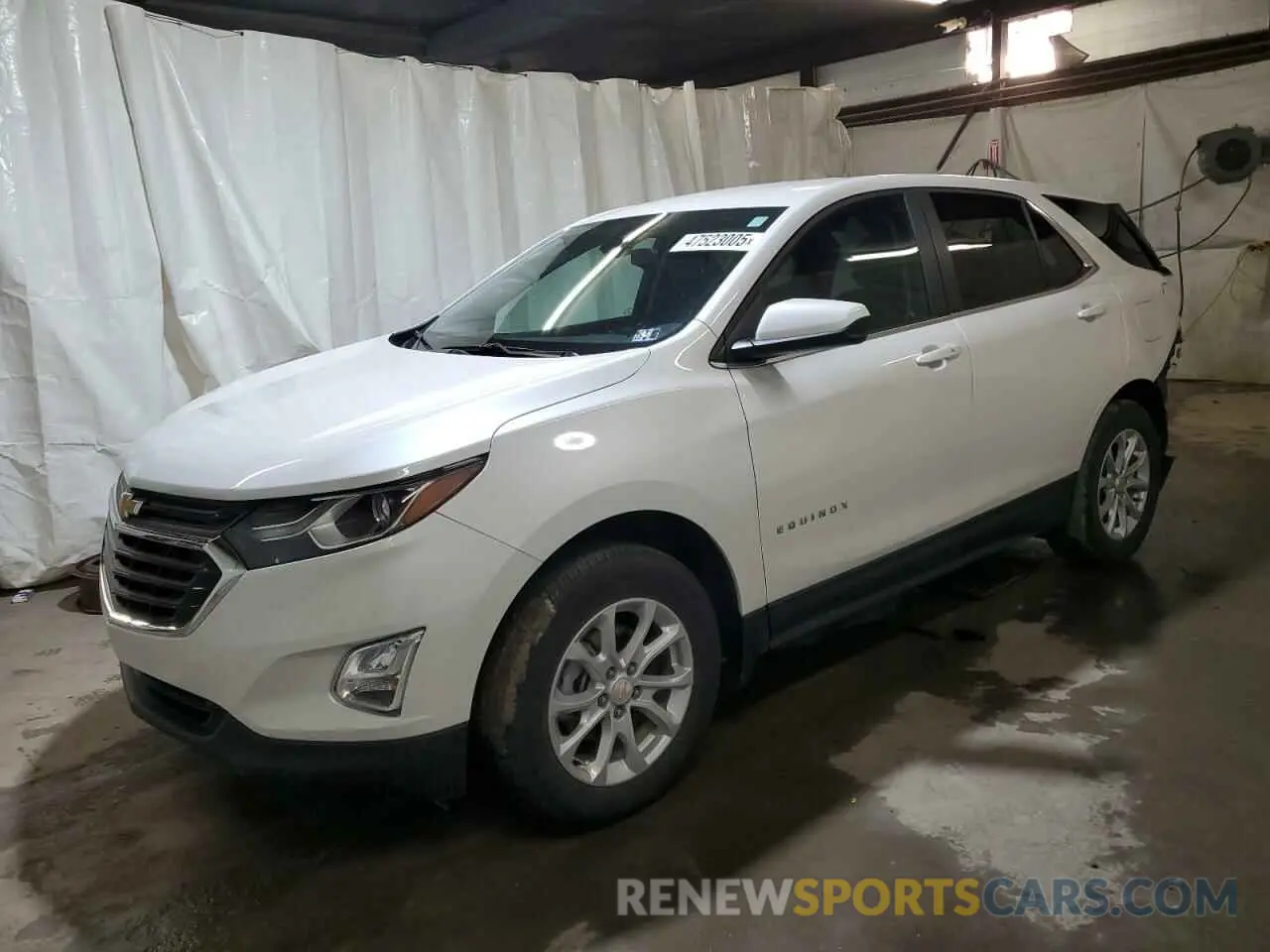 1 Photograph of a damaged car 3GNAXUEV8MS122087 CHEVROLET EQUINOX 2021