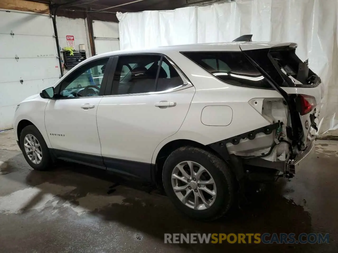 2 Photograph of a damaged car 3GNAXUEV8MS122087 CHEVROLET EQUINOX 2021