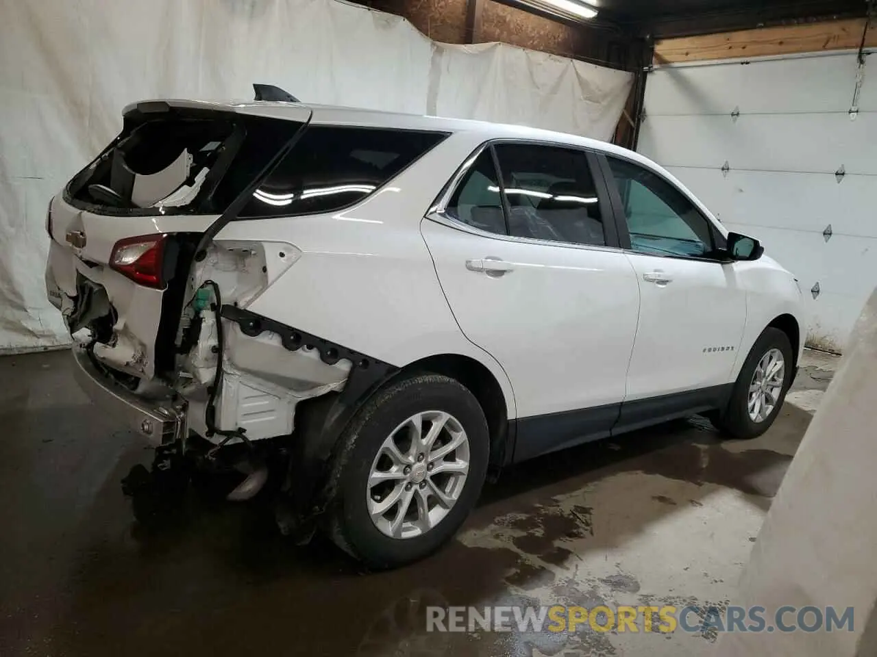 3 Photograph of a damaged car 3GNAXUEV8MS122087 CHEVROLET EQUINOX 2021