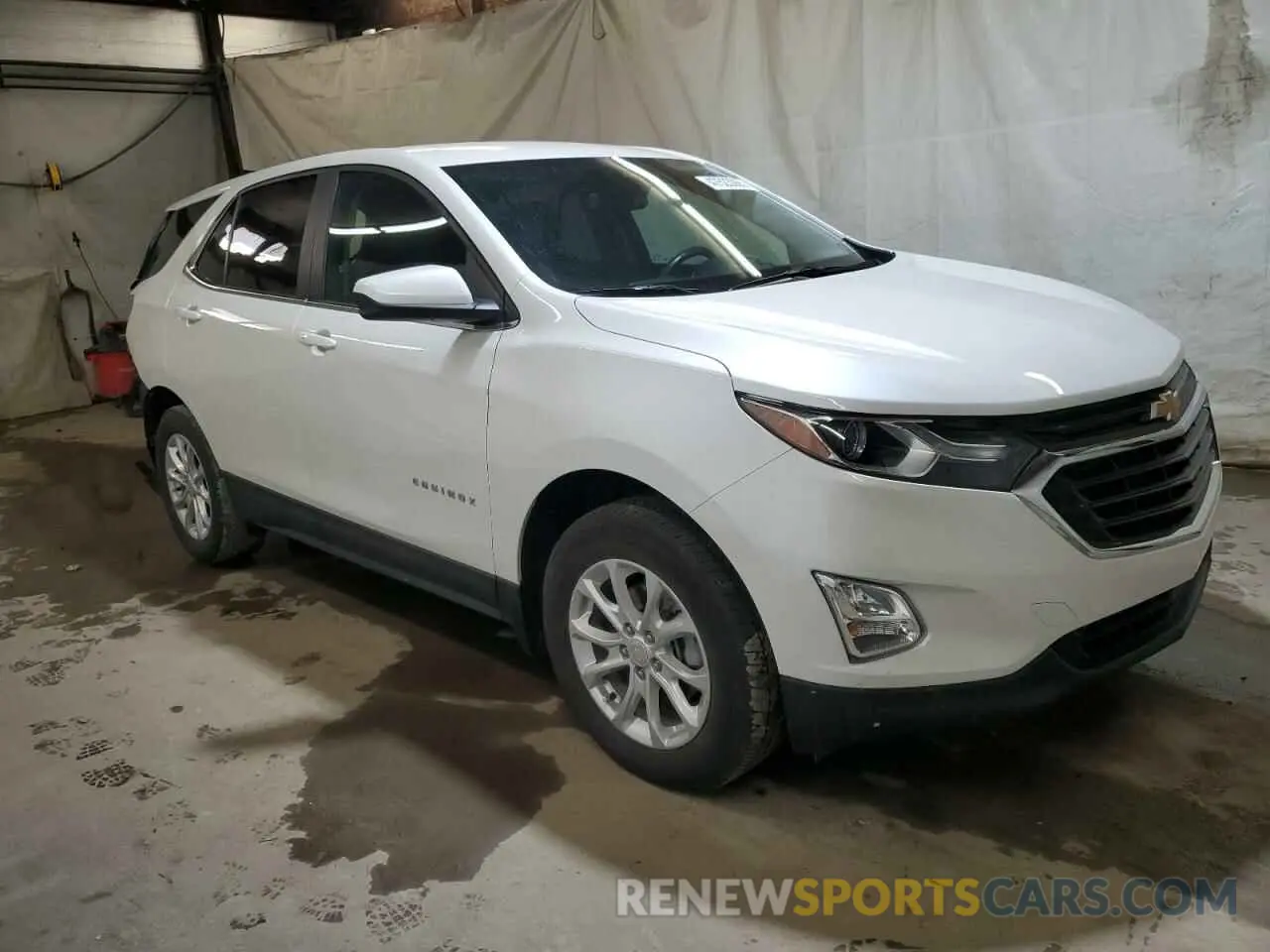 4 Photograph of a damaged car 3GNAXUEV8MS122087 CHEVROLET EQUINOX 2021
