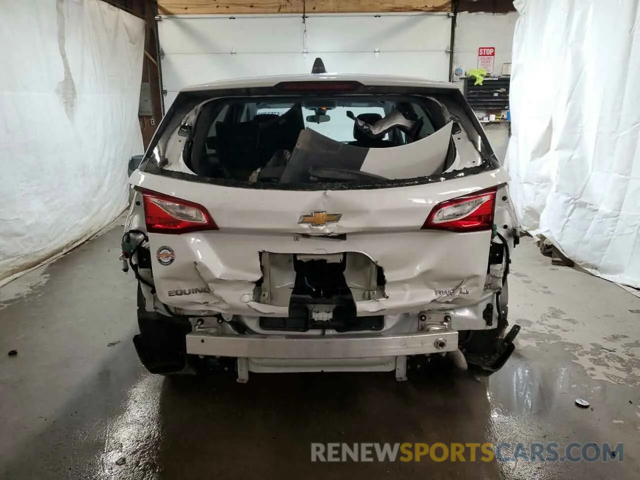 6 Photograph of a damaged car 3GNAXUEV8MS122087 CHEVROLET EQUINOX 2021