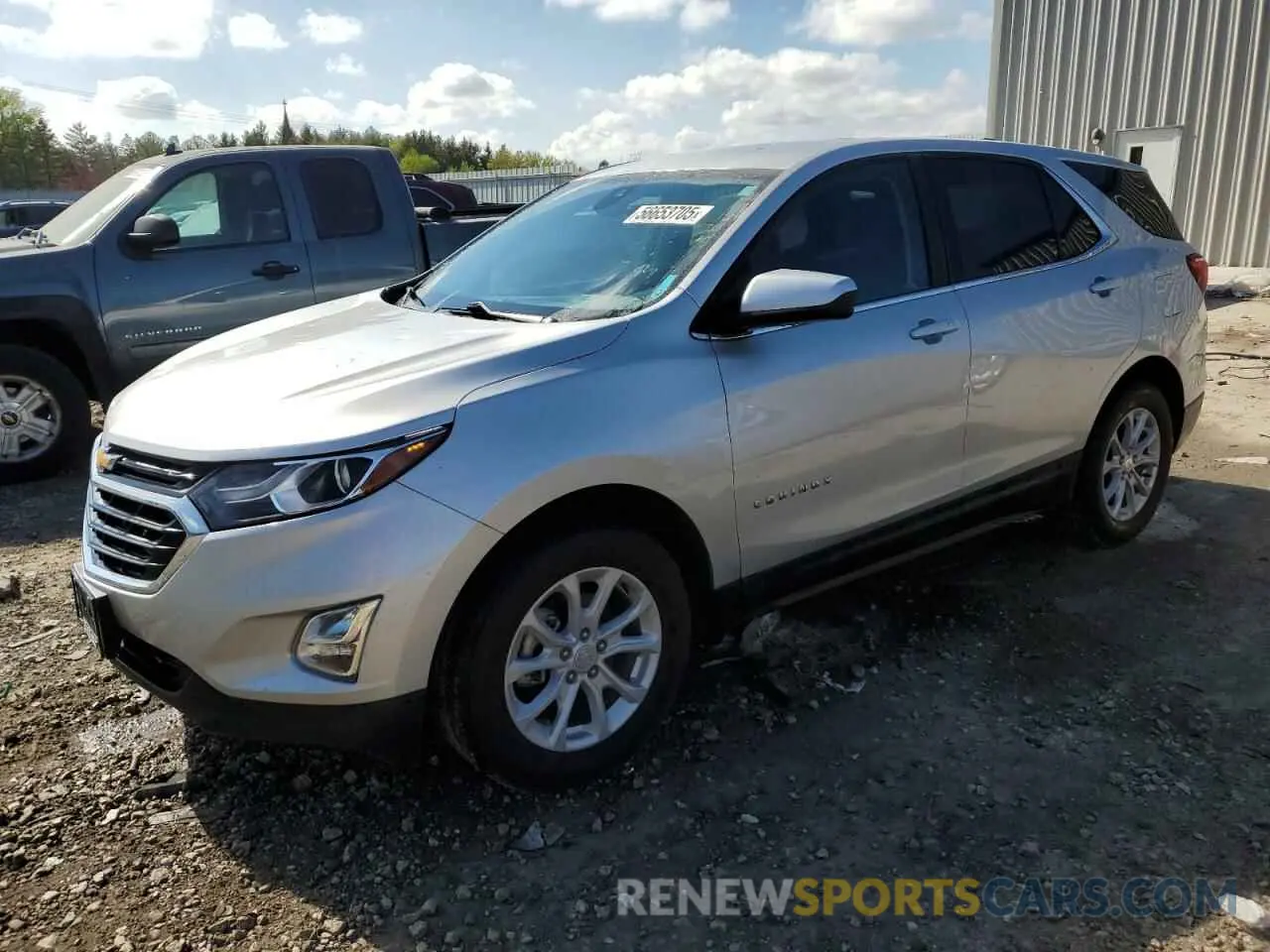 1 Photograph of a damaged car 3GNAXUEV8MS130867 CHEVROLET EQUINOX 2021