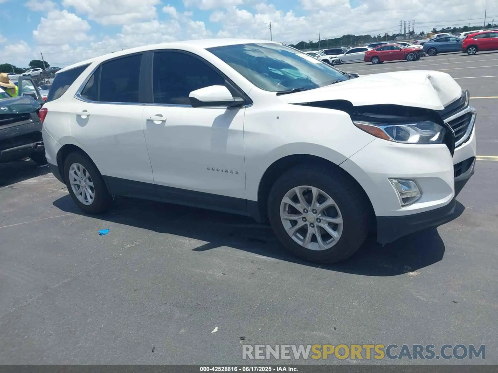 13 Photograph of a damaged car 3GNAXUEV8MS137656 CHEVROLET EQUINOX 2021