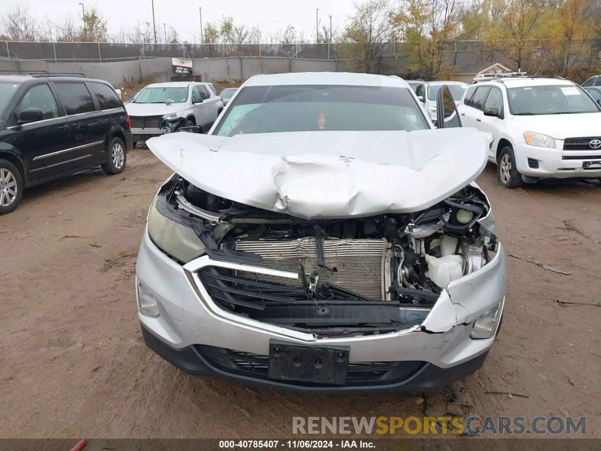 12 Photograph of a damaged car 3GNAXUEV8MS148155 CHEVROLET EQUINOX 2021